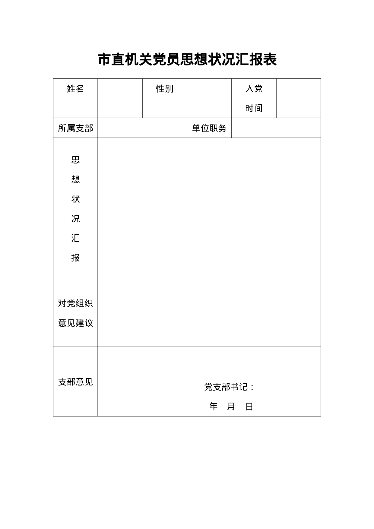 6.6党员思想状况汇报表.doc 第1页