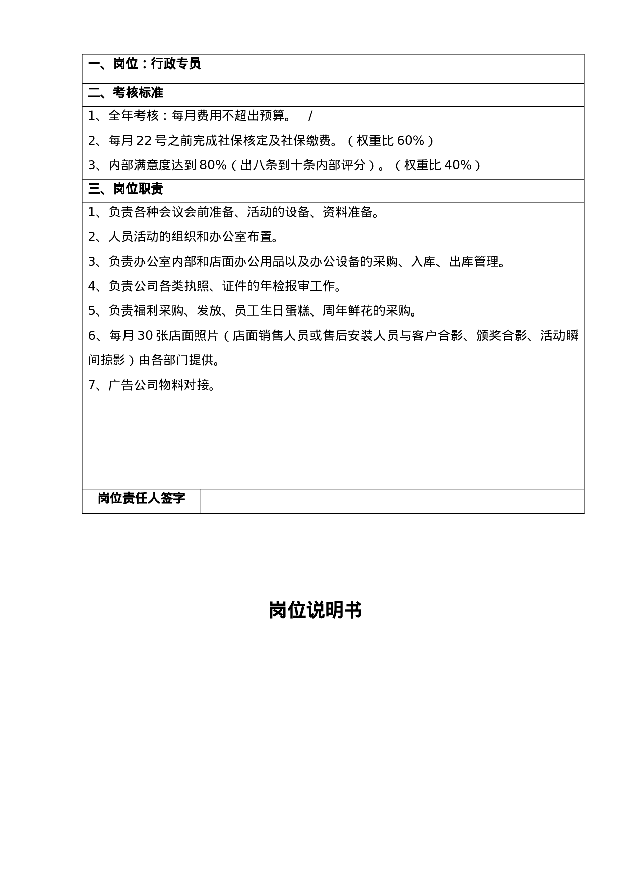 岗位说明书.doc 第5页