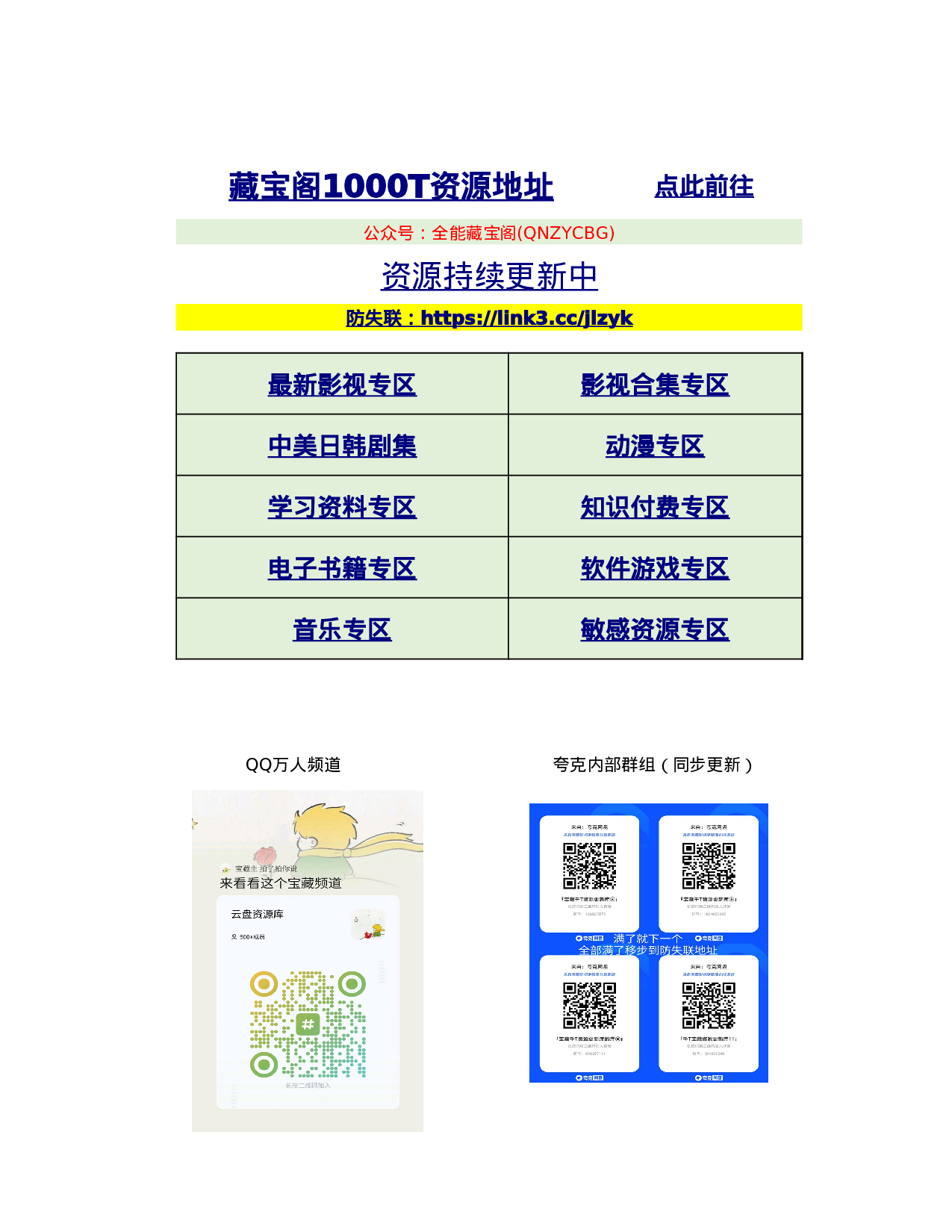 藏宝阁1000T资源.xlsx 第1页