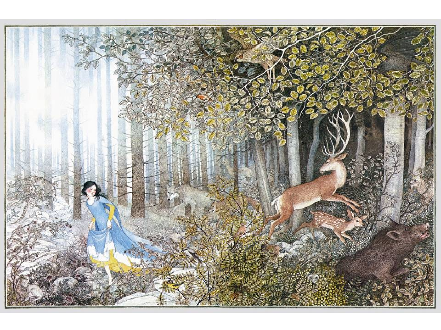 白雪公主和七个小矮人.ppt 第4页