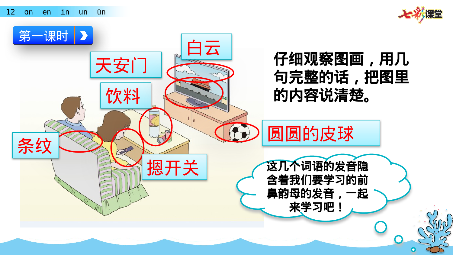 汉语拼音12  ɑn en in un ün一年级（上）语文课件3.pptx 第4页