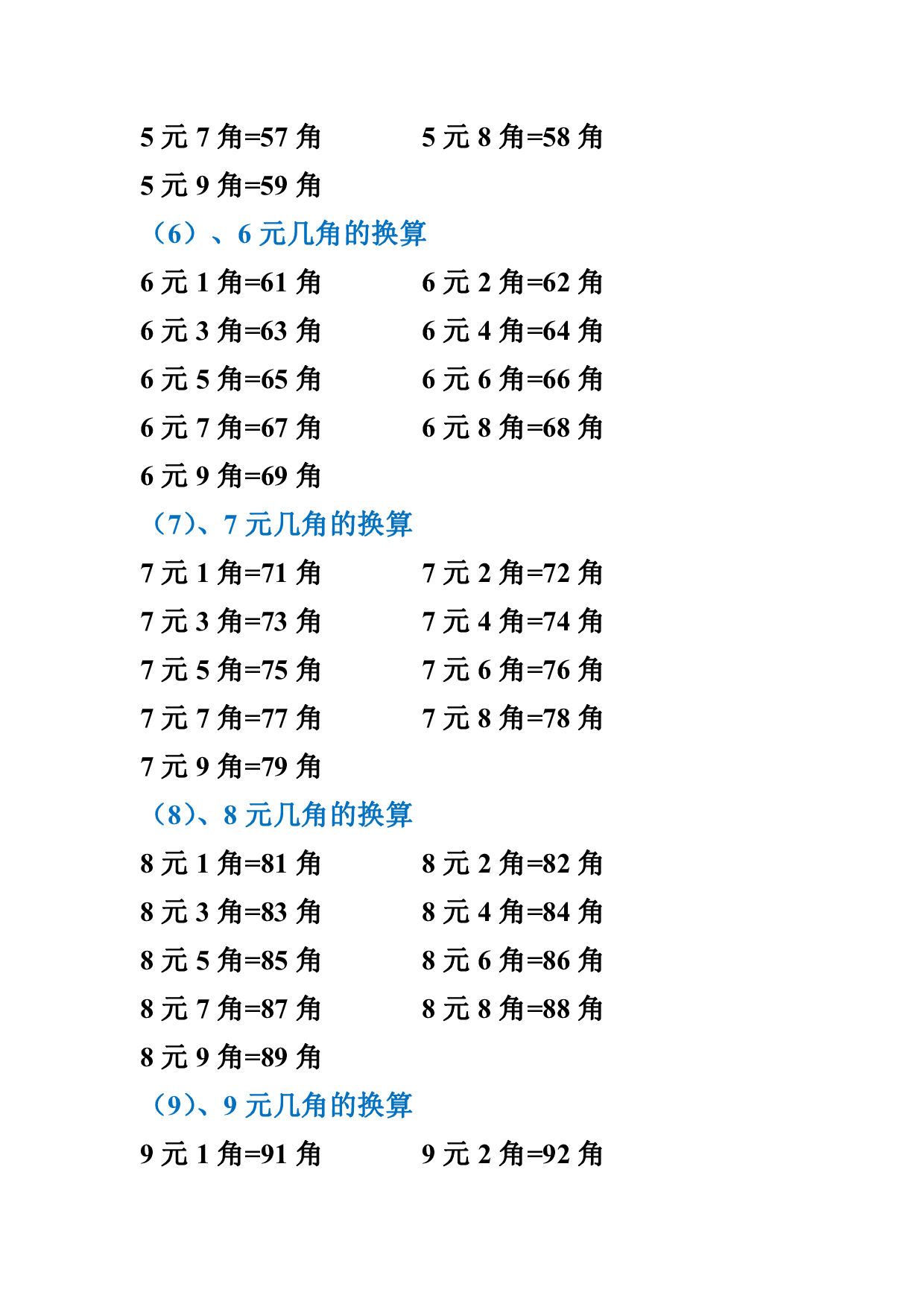 1.15 一下数学-人民币换算最全整理.pdf 第3页