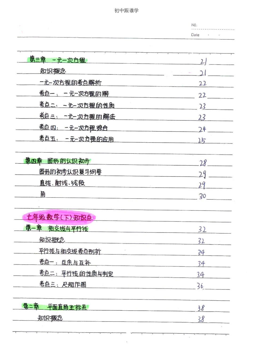 2）中考数学状元笔记（232页）.pdf 第4页