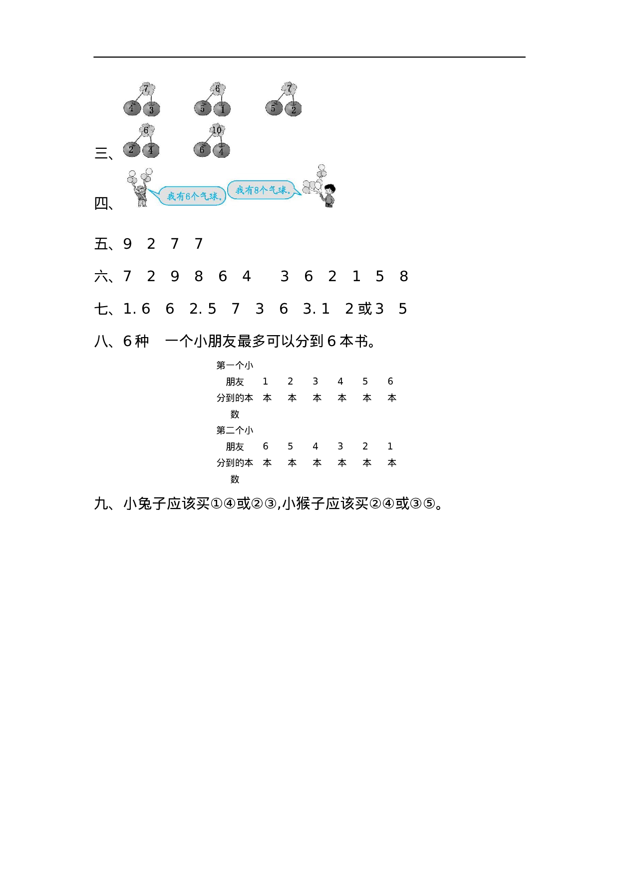 一(上）苏教版数学第七单元测试卷.2.docx 第4页