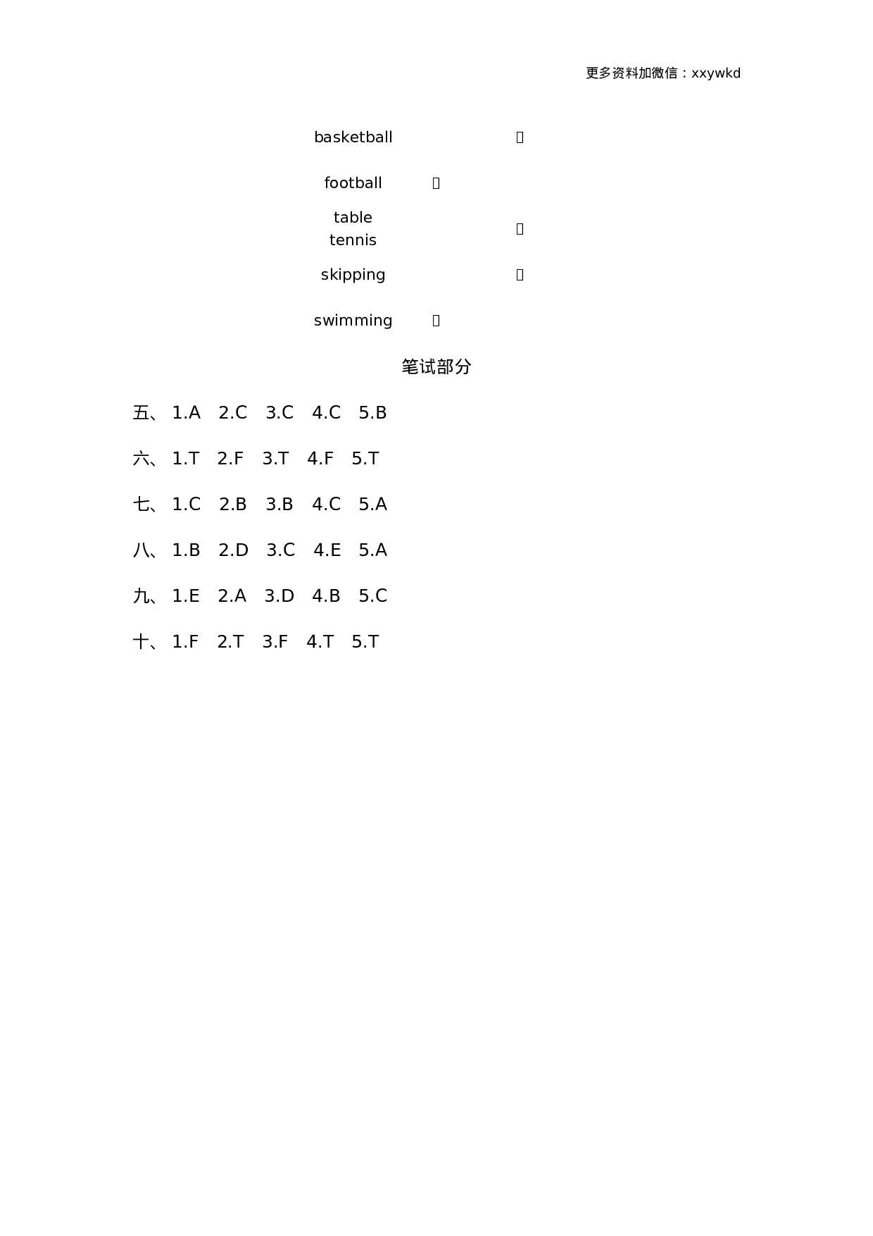 三（下）外研版英语Module 3 模块测试.docx 第5页