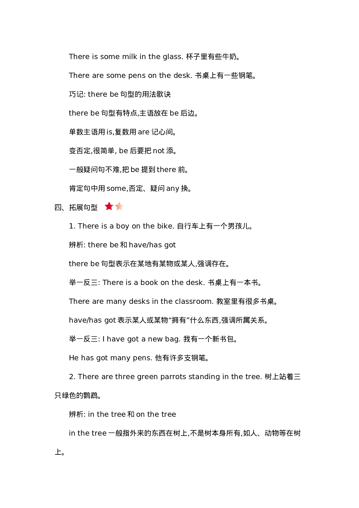 四（上）外研 Module 7 知识清单.docx 第2页