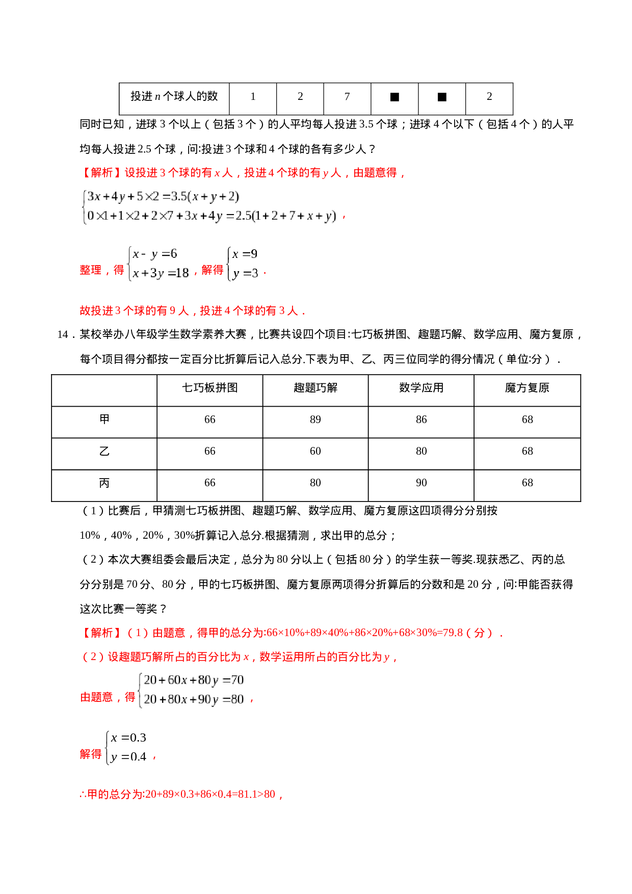 20.1.1 平均数-八年级数学人教版（解析版）.docx 第6页