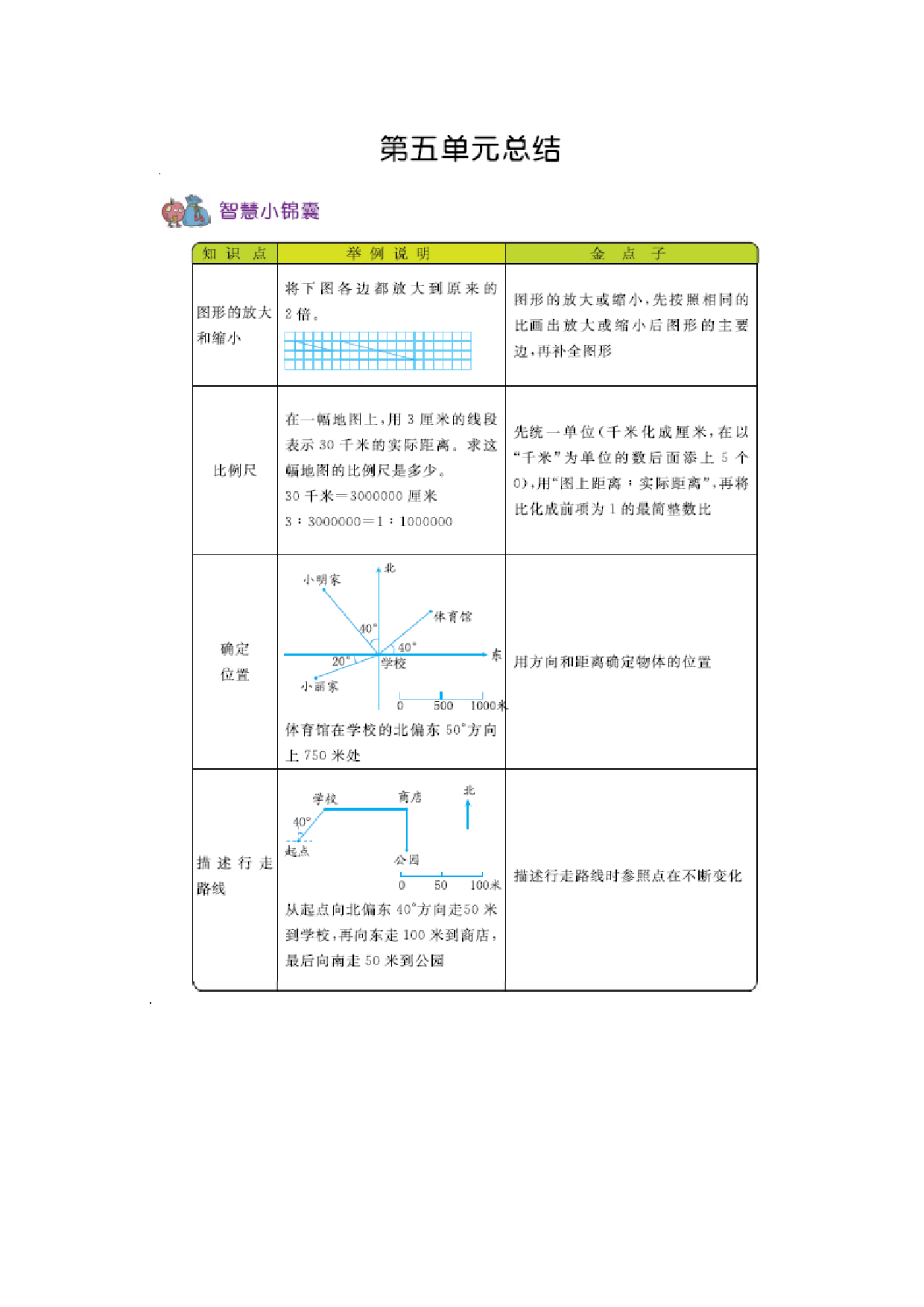 六（上）西师版数学知识点汇总.docx 第5页