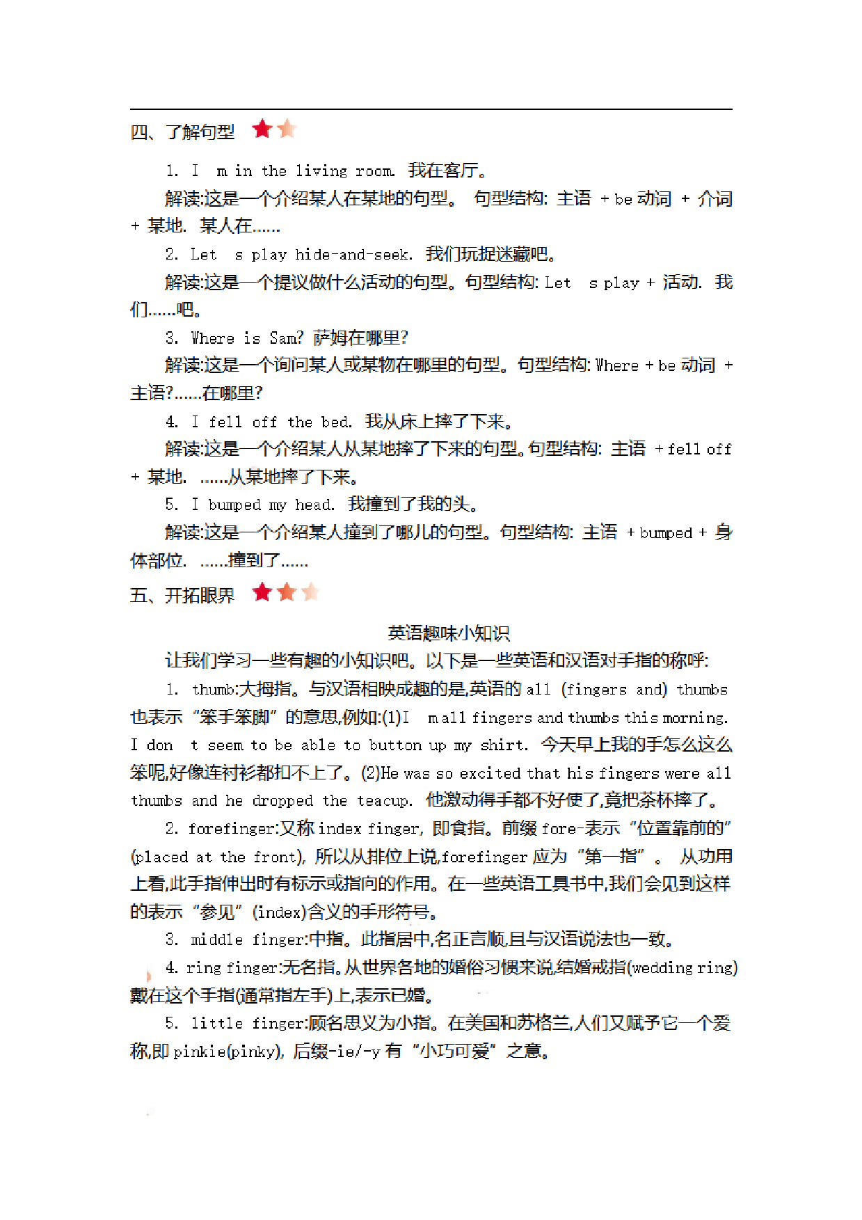 五（上）外研 Module 10 知识清单.pdf 第2页