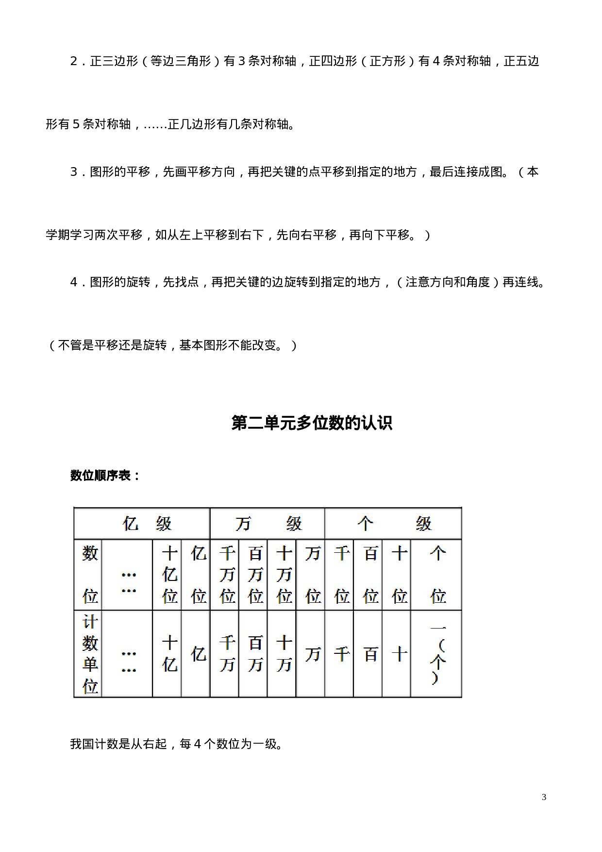 四（下）苏教版数学下册知识要点归纳.doc 第3页