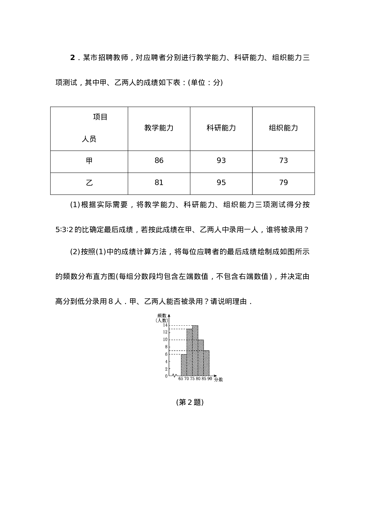 第20章 数据的分析 专项训练（含答案）.doc 第2页