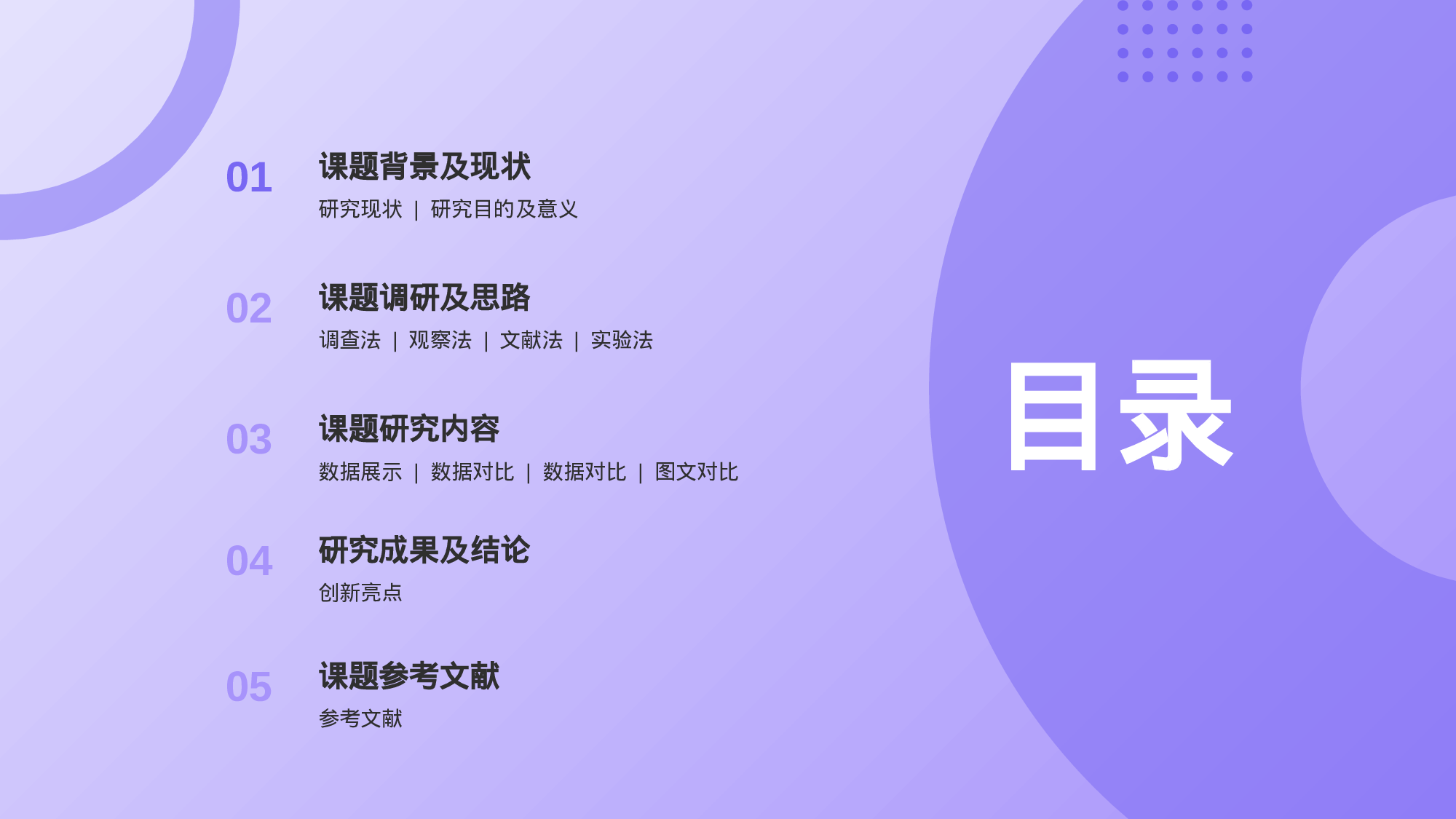 紫色现代医学研究专业毕业答辩PPT.pptx 第2页