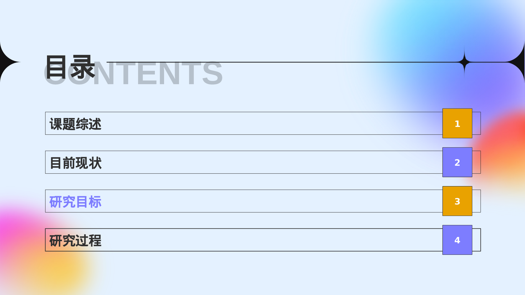 紫色简约艺术设计毕业论文答辩PPT.pptx 第2页