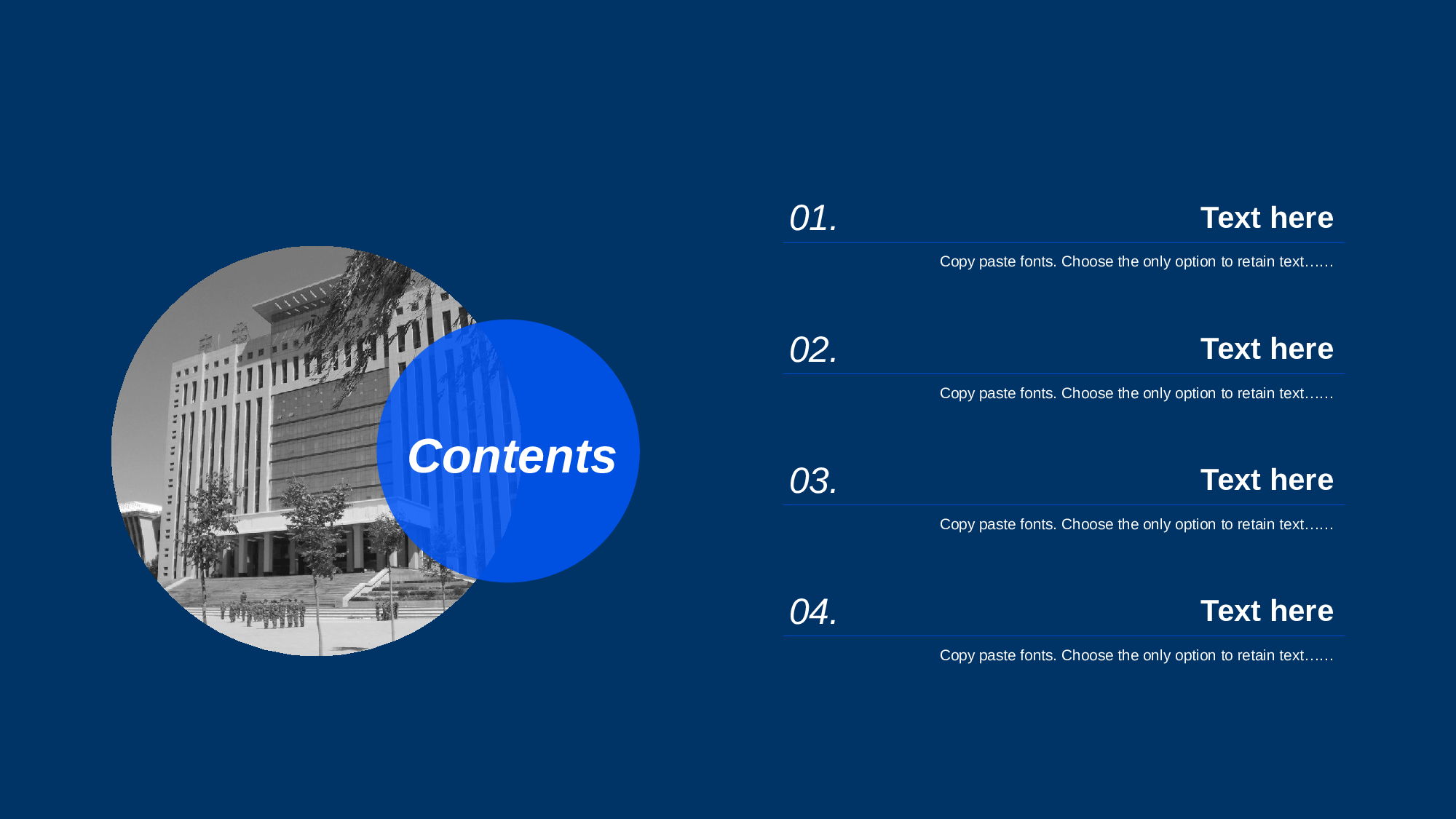 蓝色中北大学文学系论文答辩PPT下载.pptx 第2页
