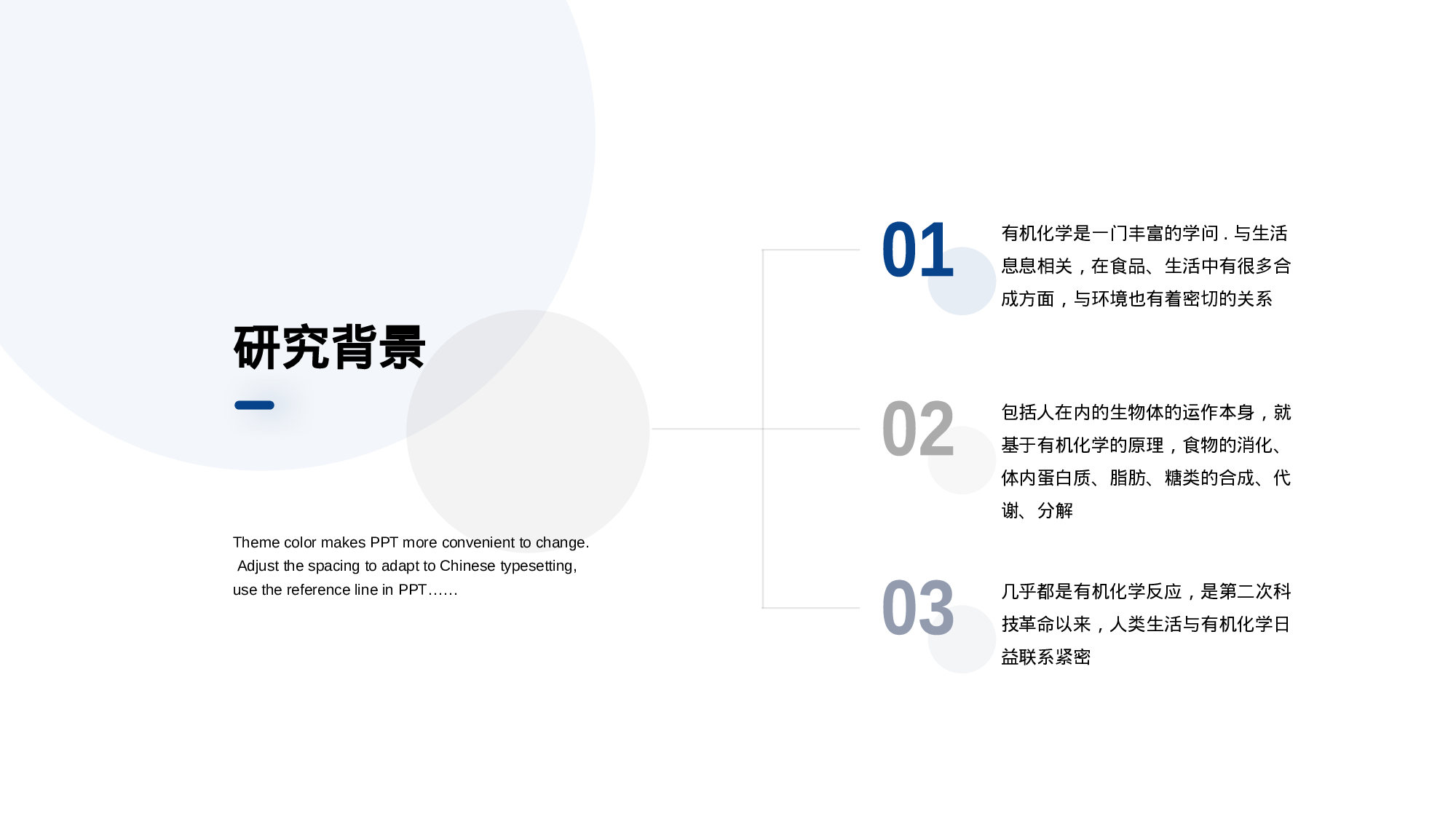 蓝色有机化学课题研究报告PPT案例.pptx 第4页