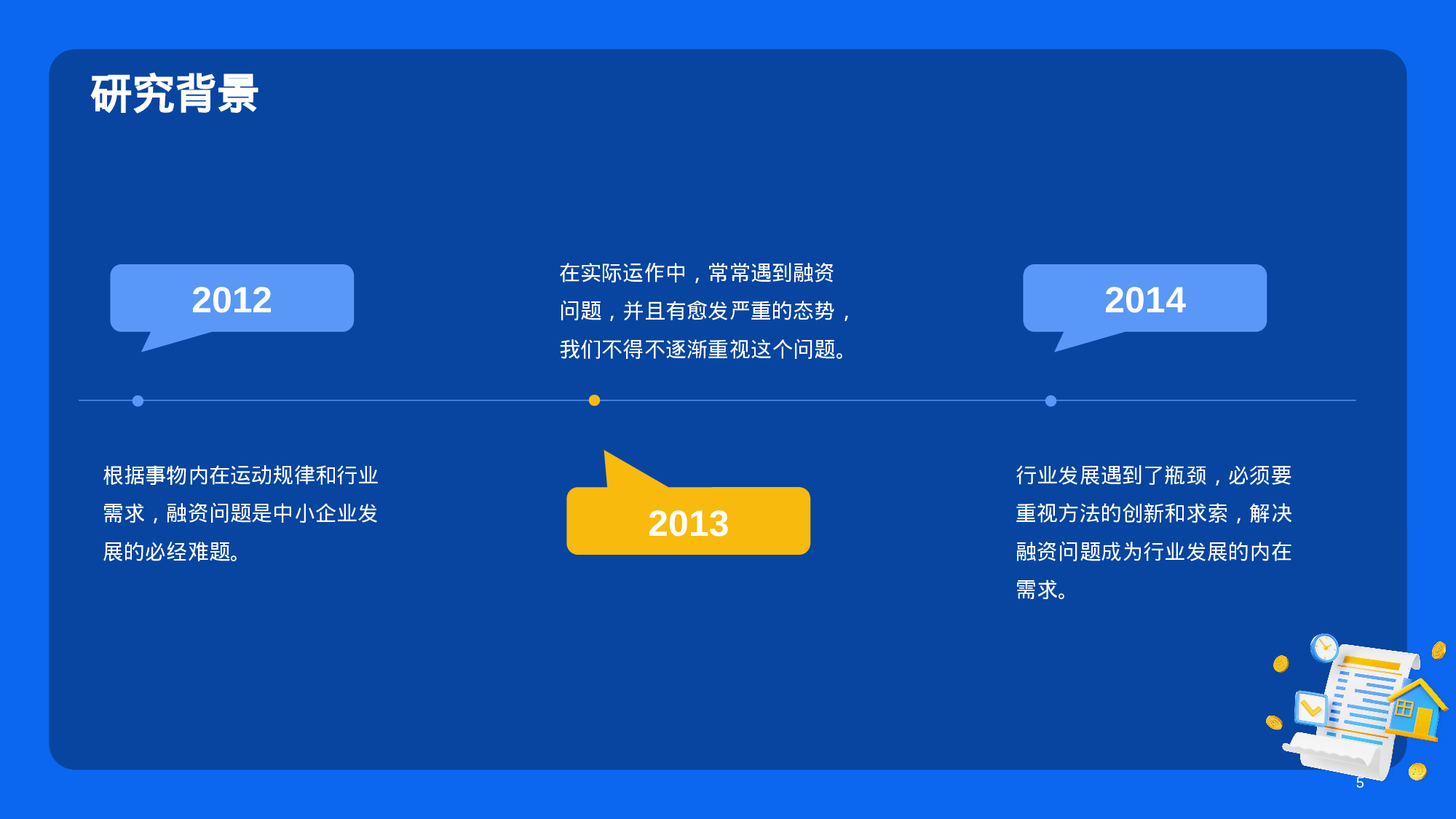 蓝色创意酷炫3D经济管理毕业论文答辩PPT.pptx 第5页