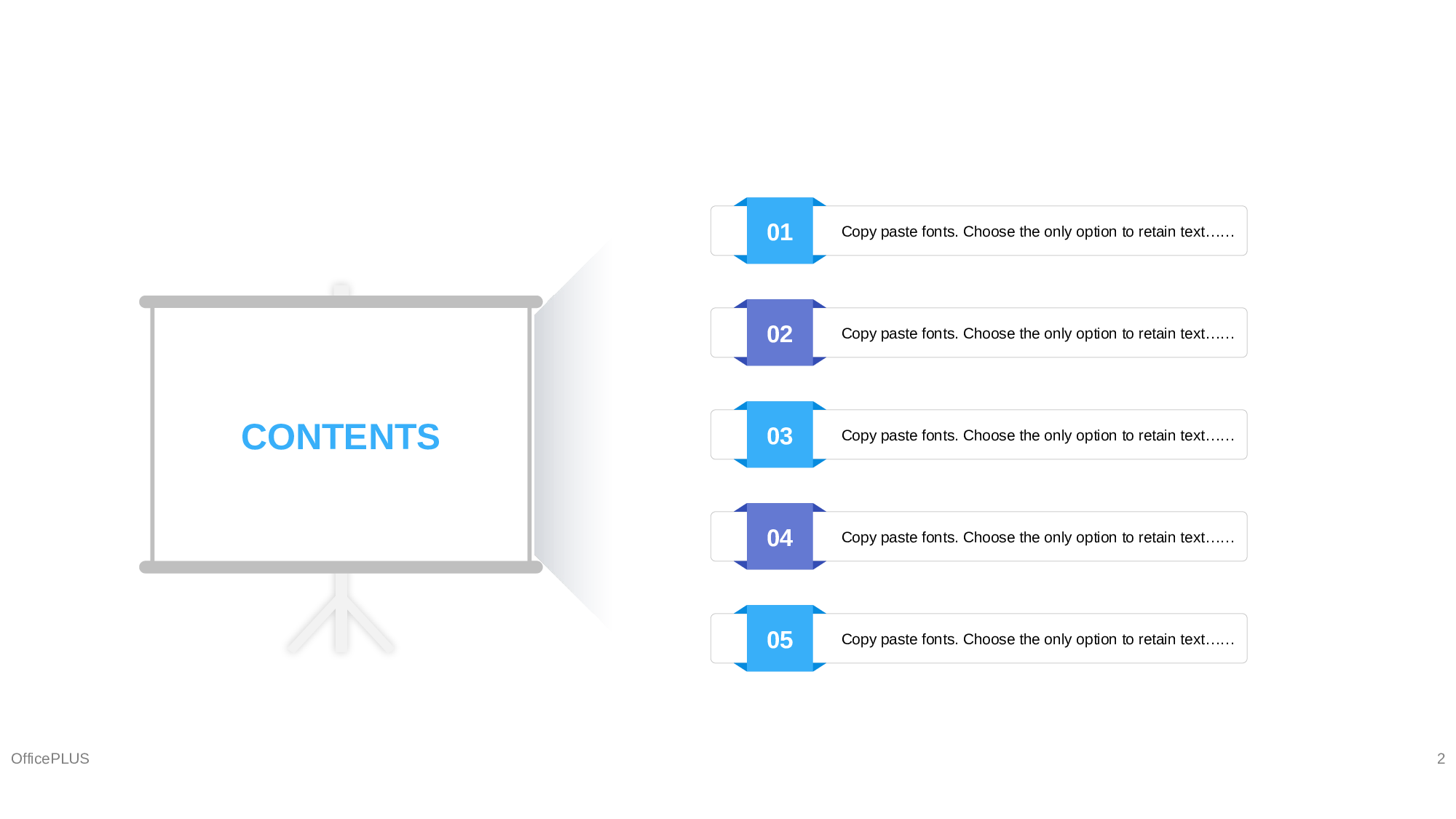 蓝色插画工作总结毕业答辩PPT案例2.pptx 第2页