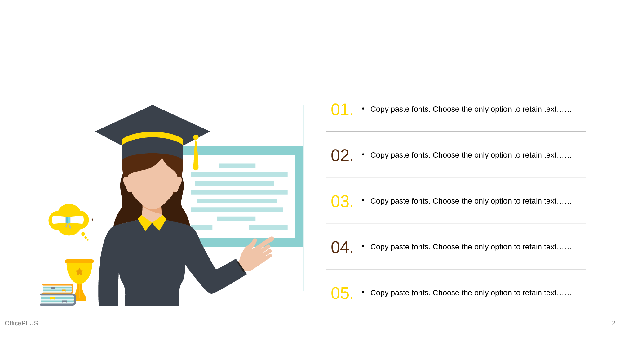 黄色插画风毕业答辩论文开题报告PPT模板.pptx 第2页