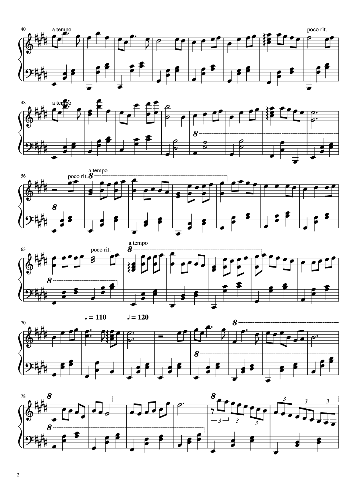 千与千寻Itsumo_nando_demo_(Always_with_me)_-_Spirited_Away.pdf 第2页