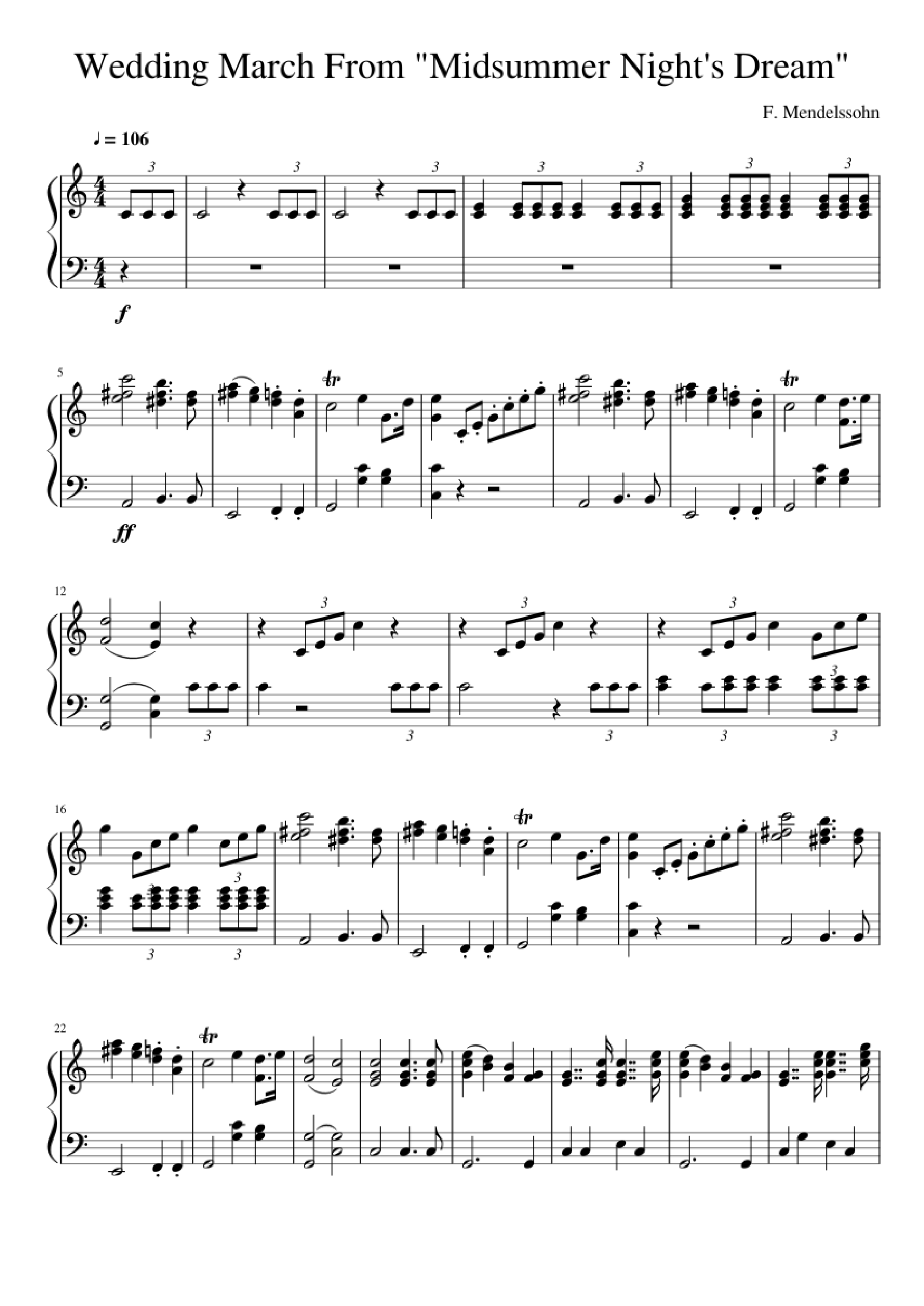 婚礼进行曲Wedding_March_from_Midsummer_Nigt's_Dream_(F_Mendelssohn).pdf 第1页