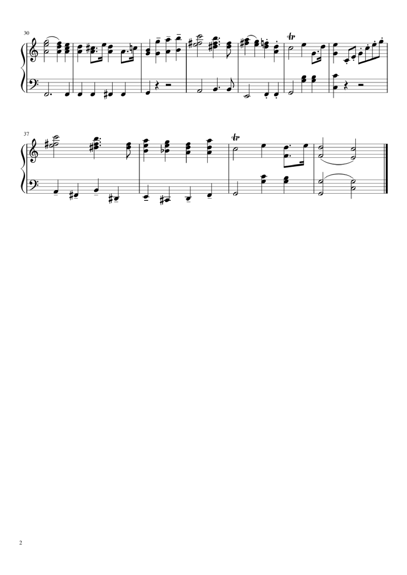 婚礼进行曲Wedding_March_from_Midsummer_Nigt's_Dream_(F_Mendelssohn).pdf 第2页