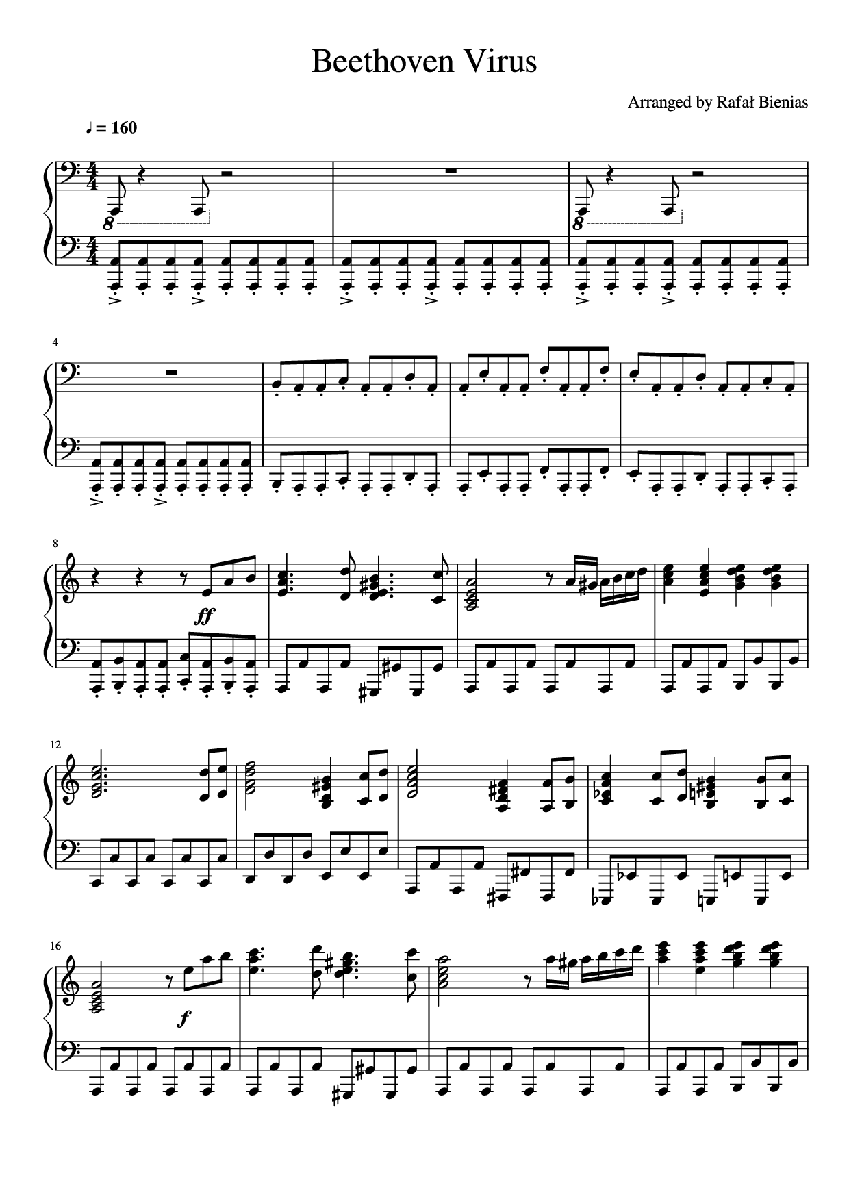 贝多芬病毒Beethoven_Virus_-_Piano.pdf 第1页