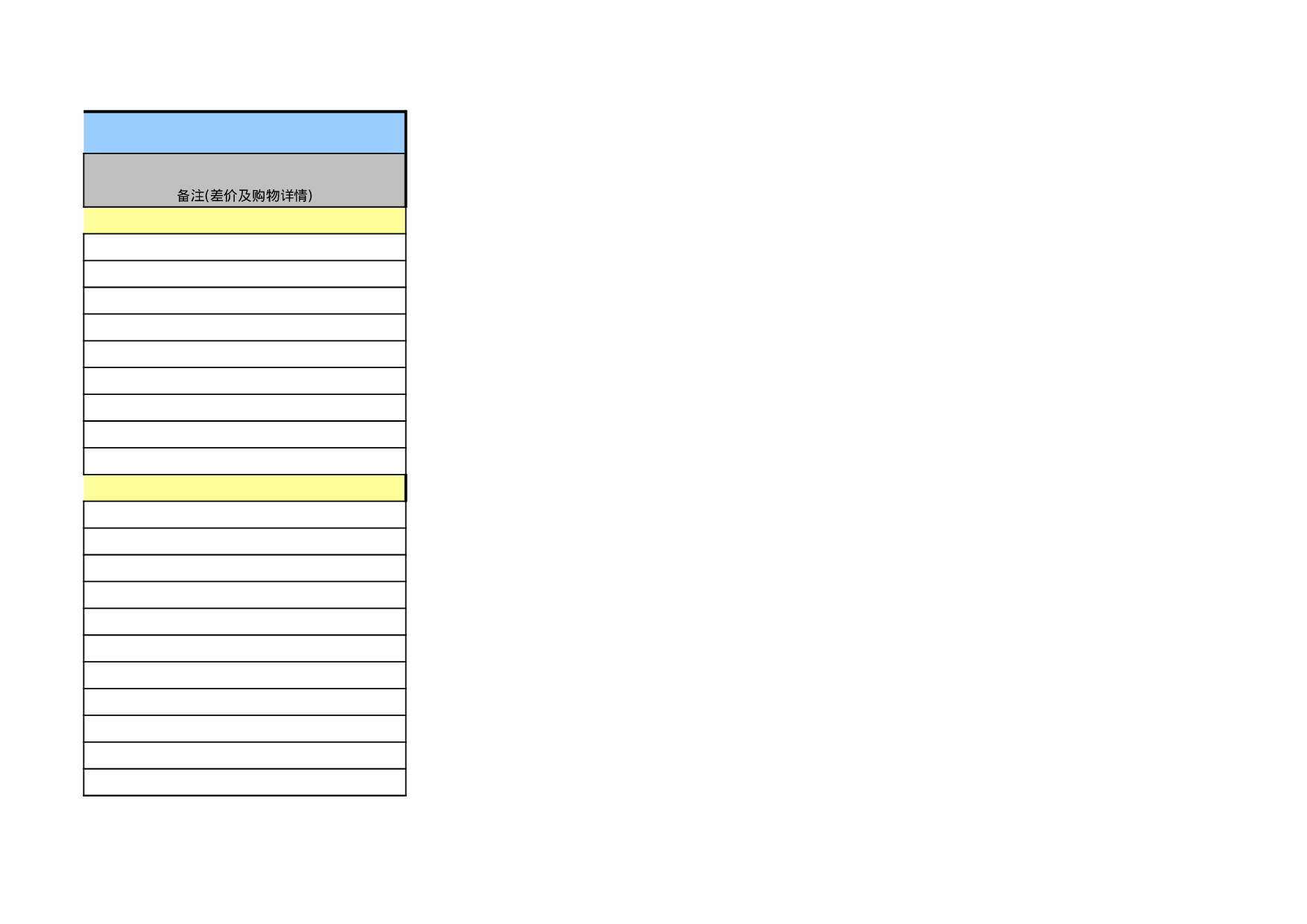 装修预算表格.xls 第6页