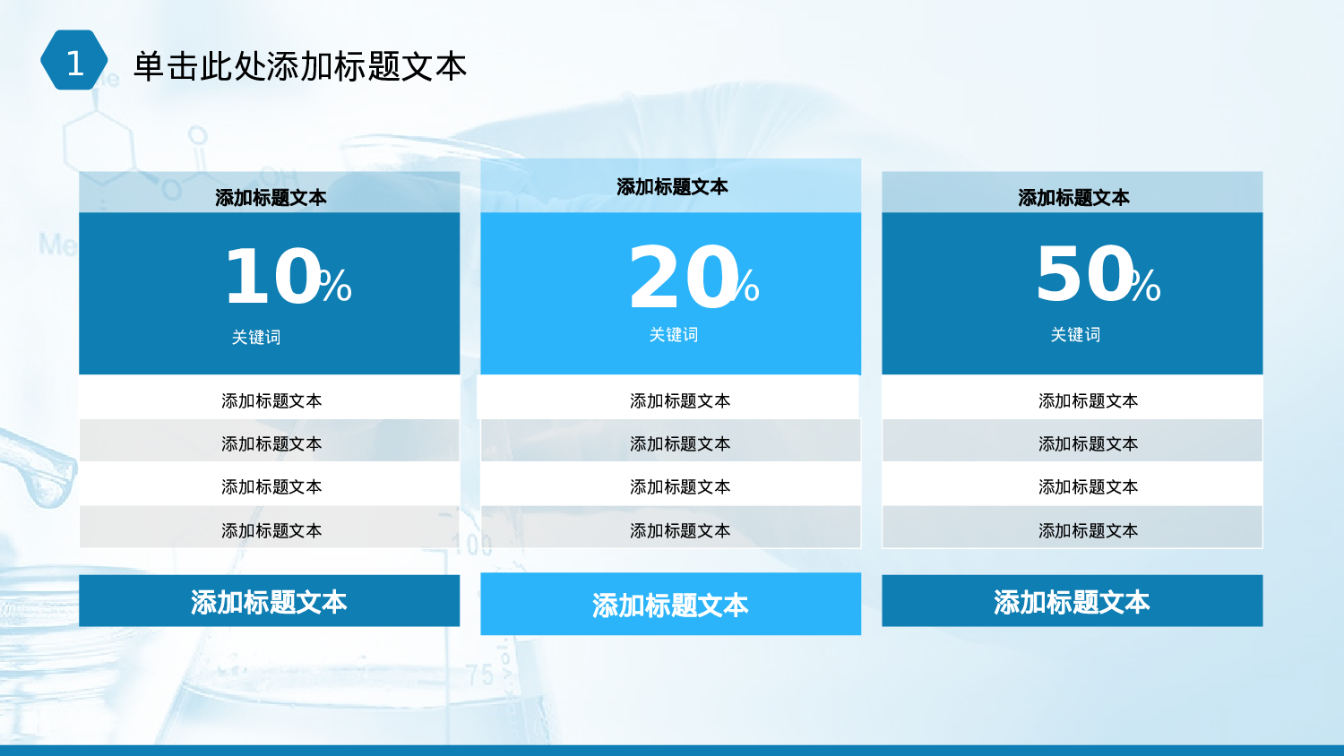 14-科技蓝几何风医疗医学行业汇报类通用ppt模板.pptx 第6页