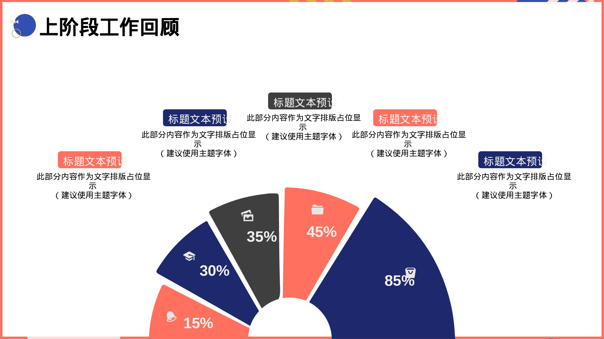 孟菲斯橙蓝工作汇报模板.pptx 第6页