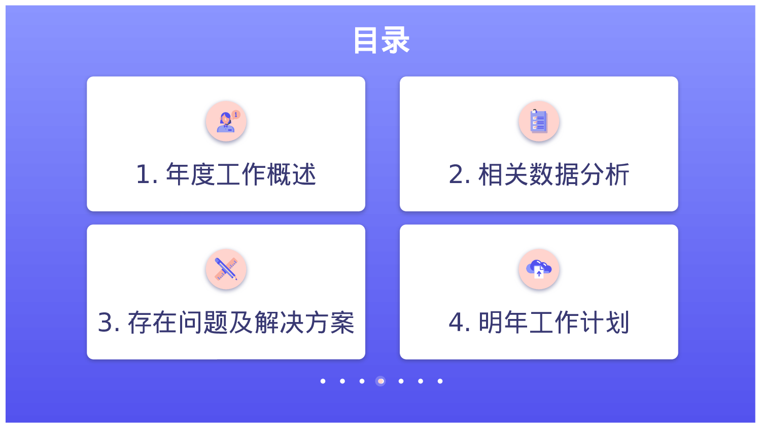 蓝紫典雅风营销部门年终总结.pptx 第2页