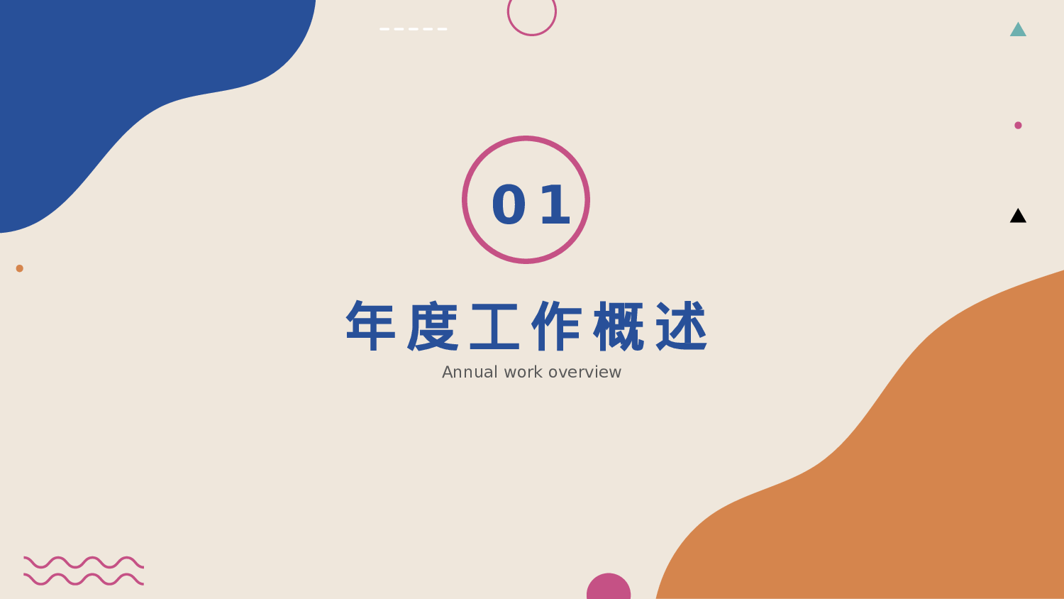 蓝橙复古风教育行业部门年终总结.pptx 第3页