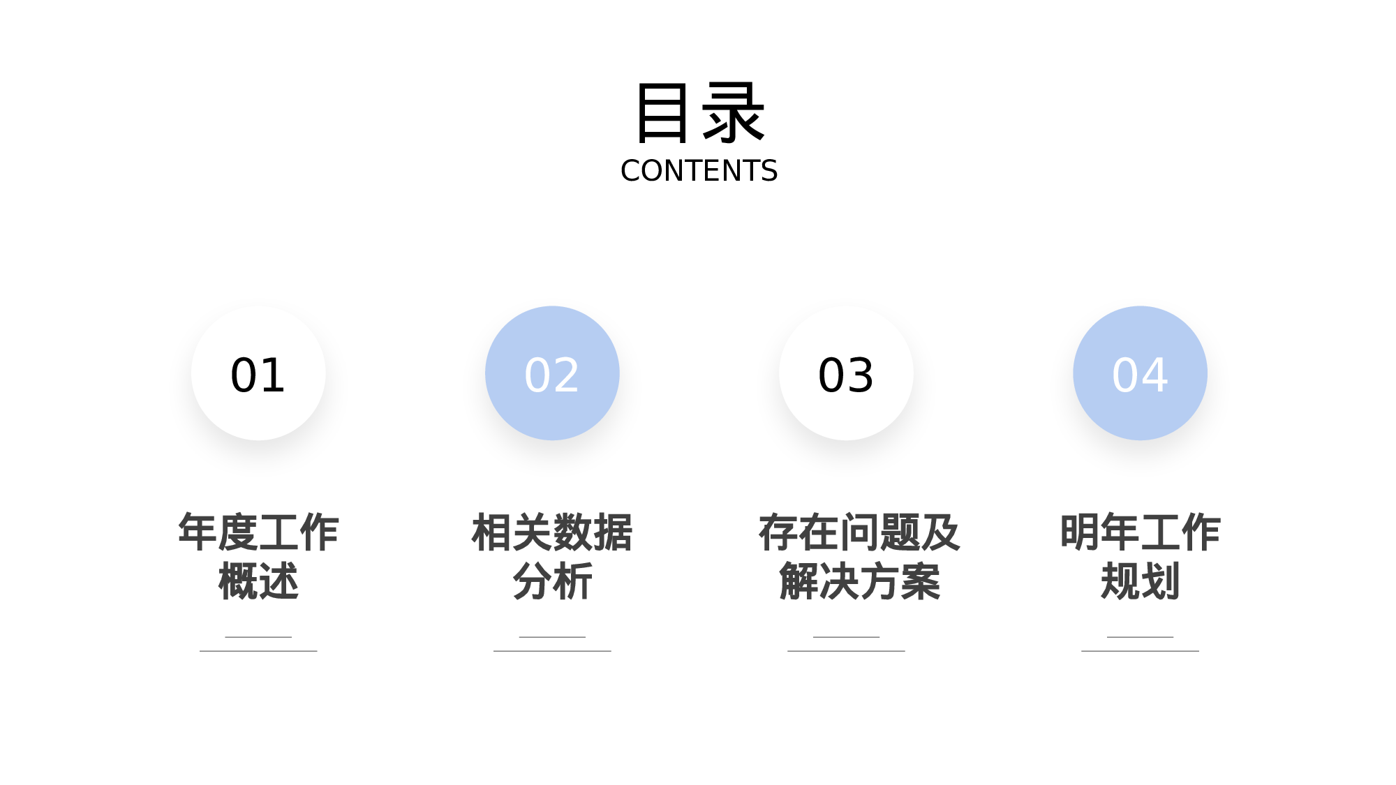 淡雅极简风服务行业部门年终总结.pptx 第2页