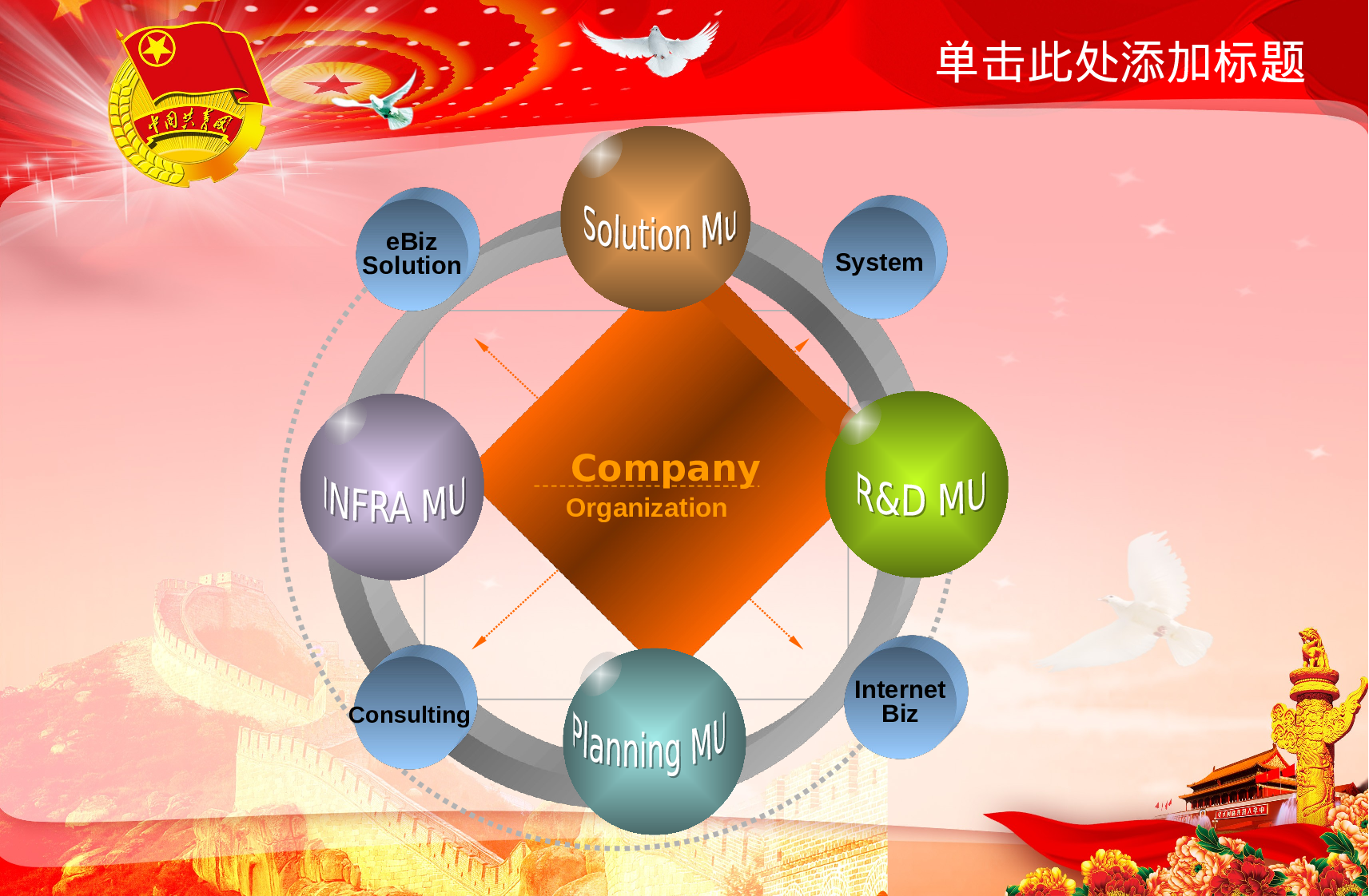 17.党建共青团志愿者报告总结会议幻灯片PPT.ppt 第4页