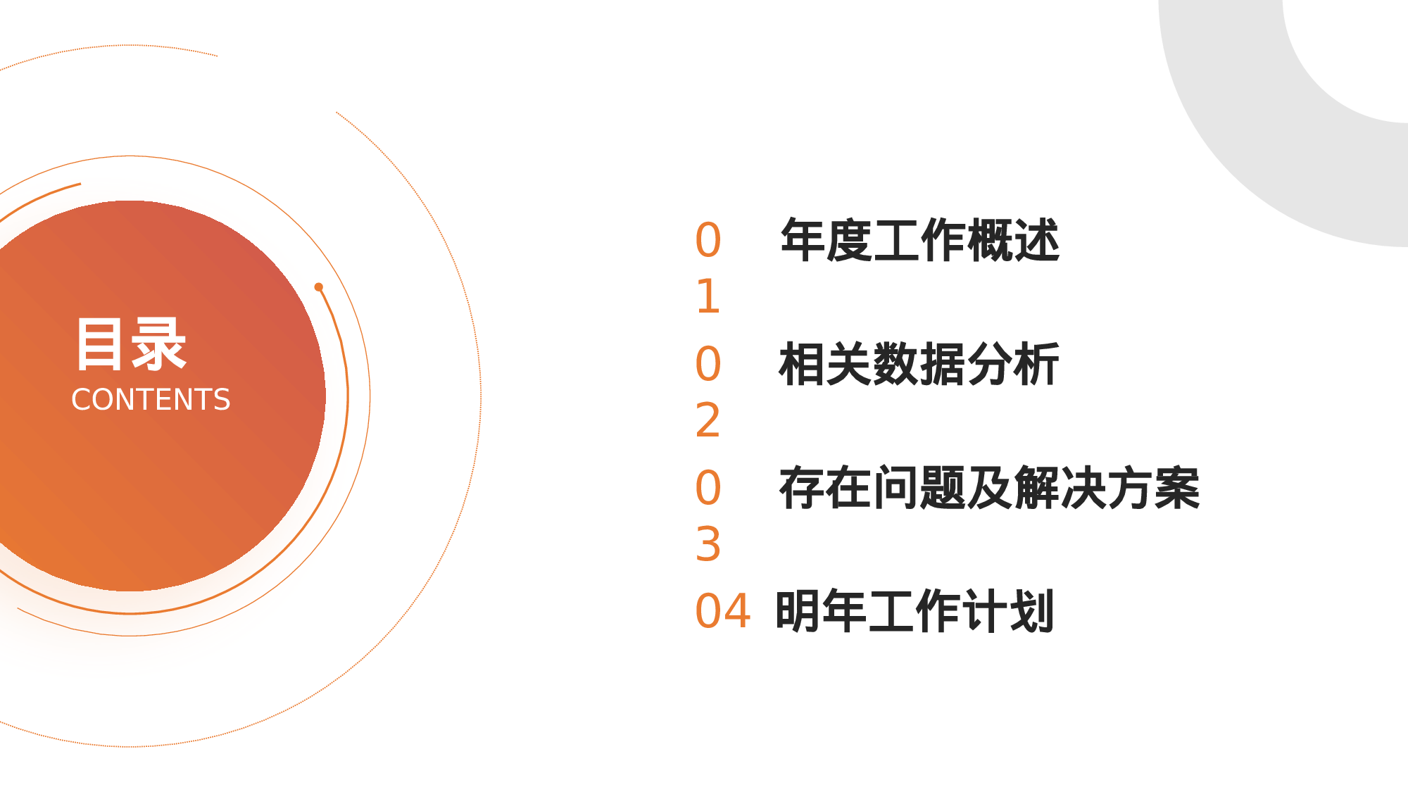 橙色商务风财务会计部门年终总结.pptx 第2页