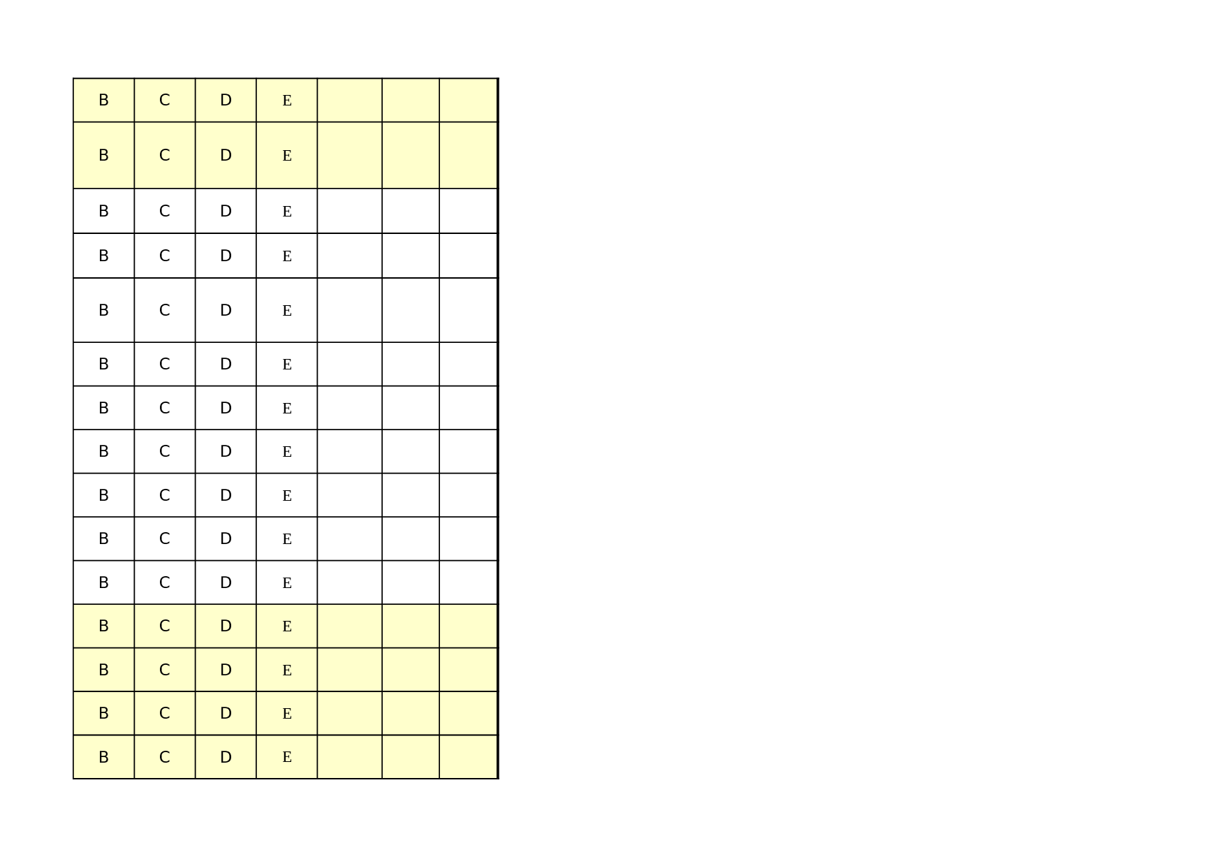 一般员工绩效考核表模板（通用版）.xls 第5页