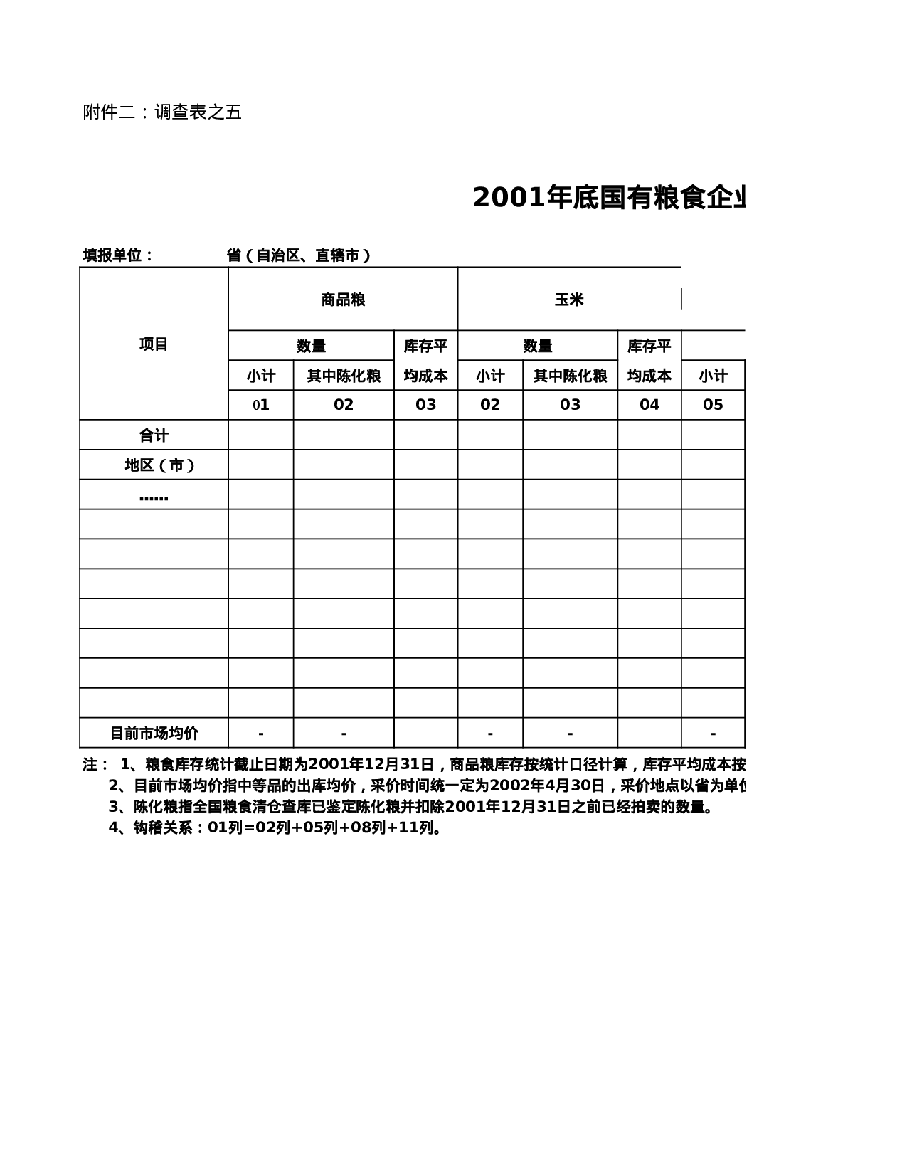 国家粮食局库存统计.xls 第5页