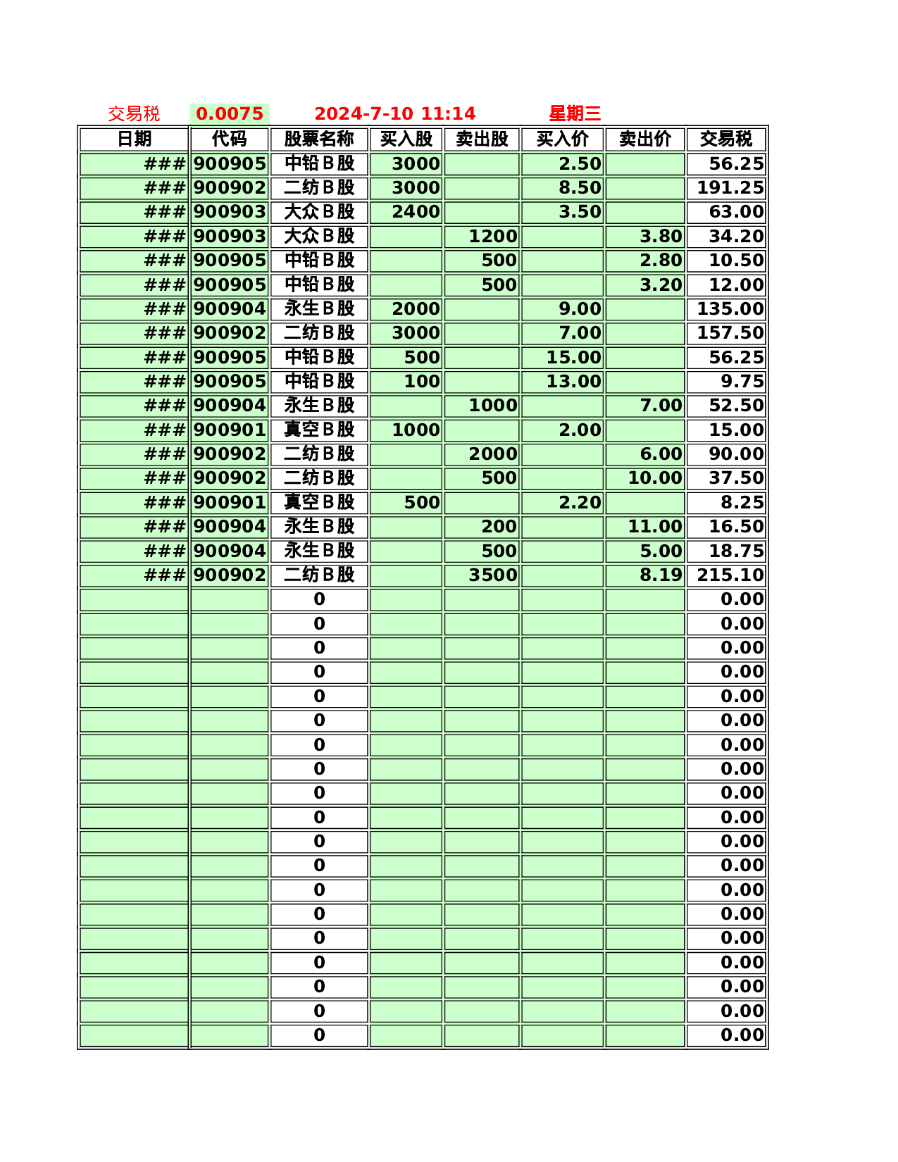 股票资产核算.xls 第3页