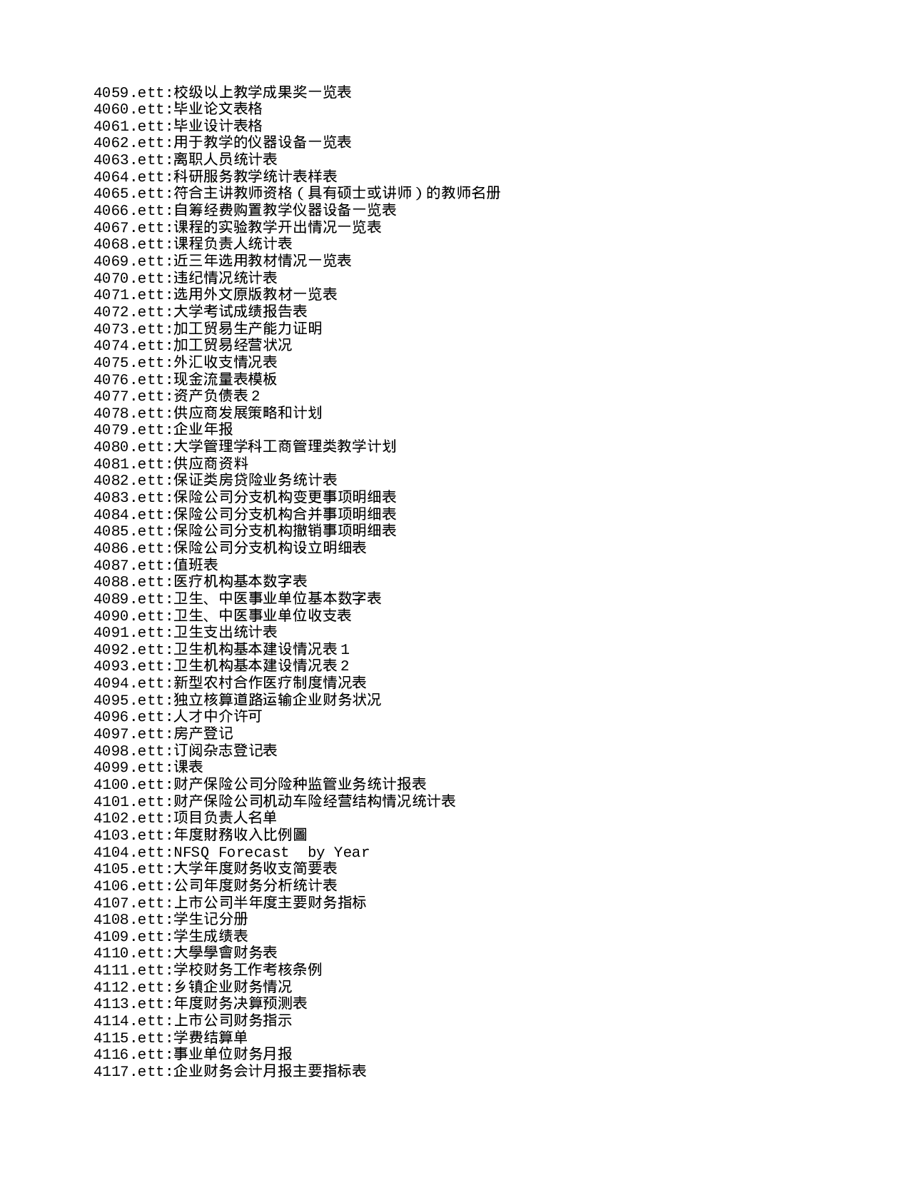 电子表格资源列表.txt 第2页