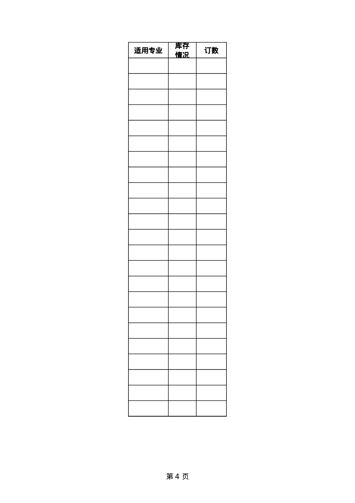 大学教育教材使用计划.xls 第4页