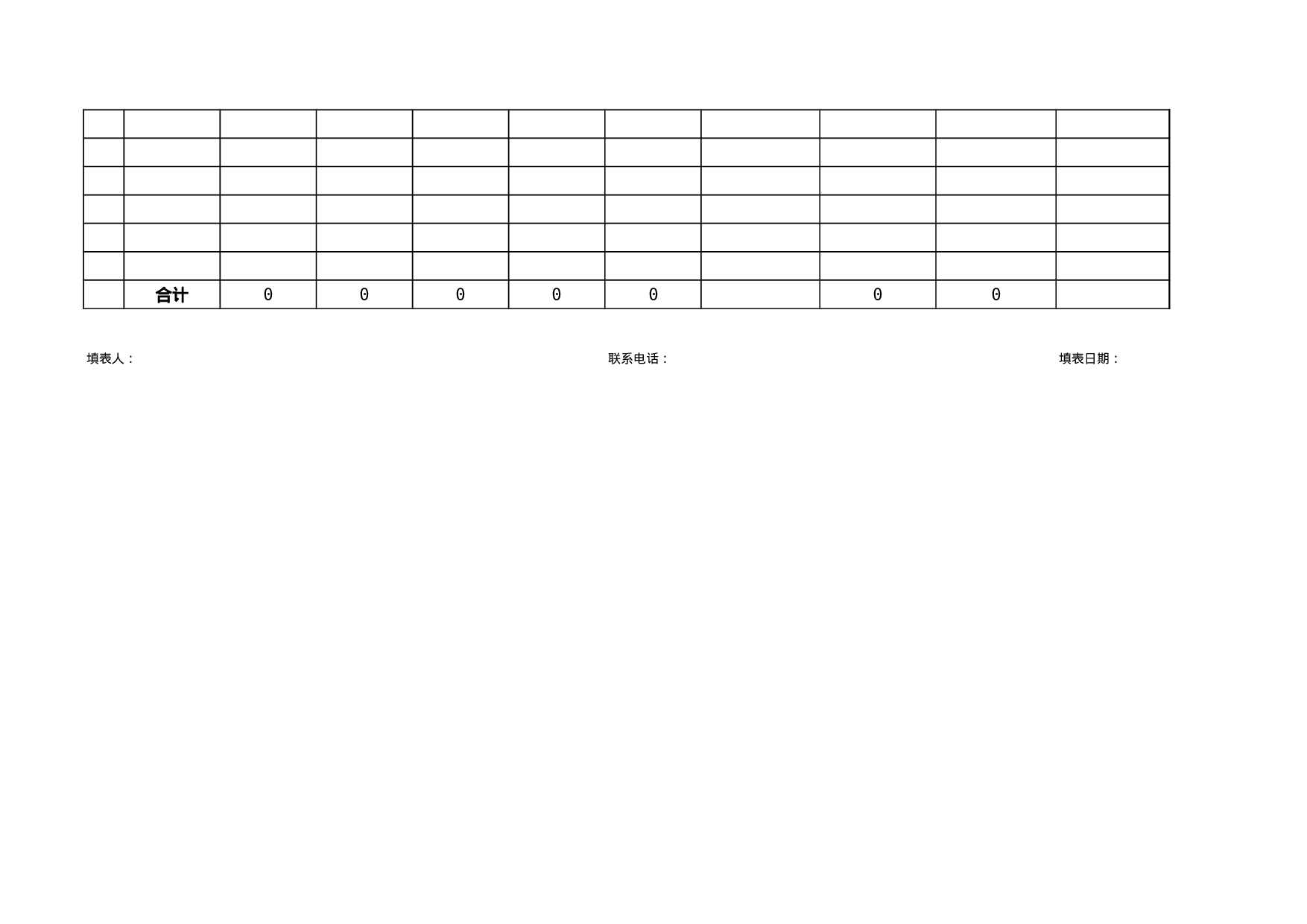 出租、出借、内部经营等情况调查表.xls 第2页