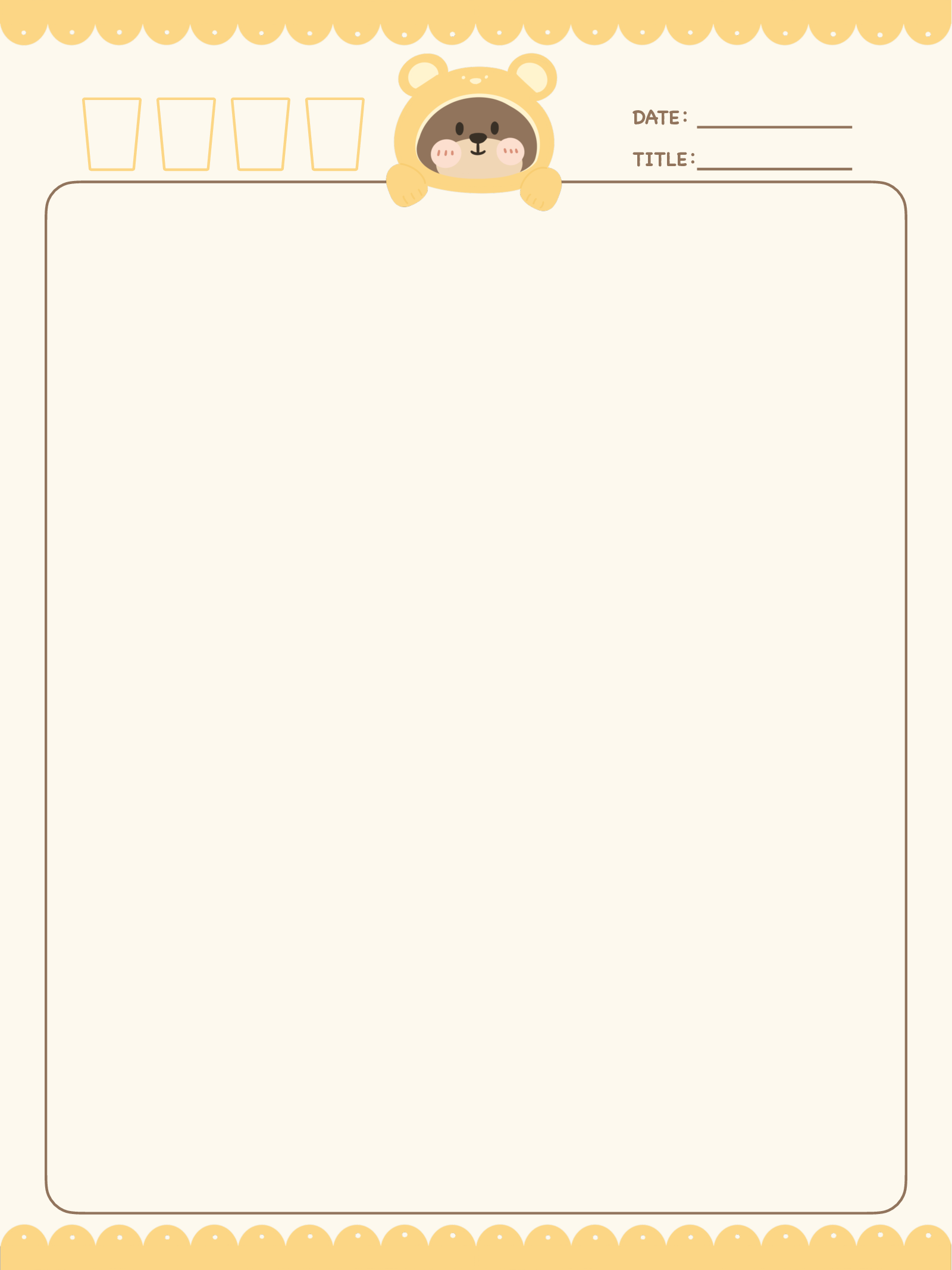 小熊花边蛋糕黄色笔记本（9种内页）.pdf 第2页