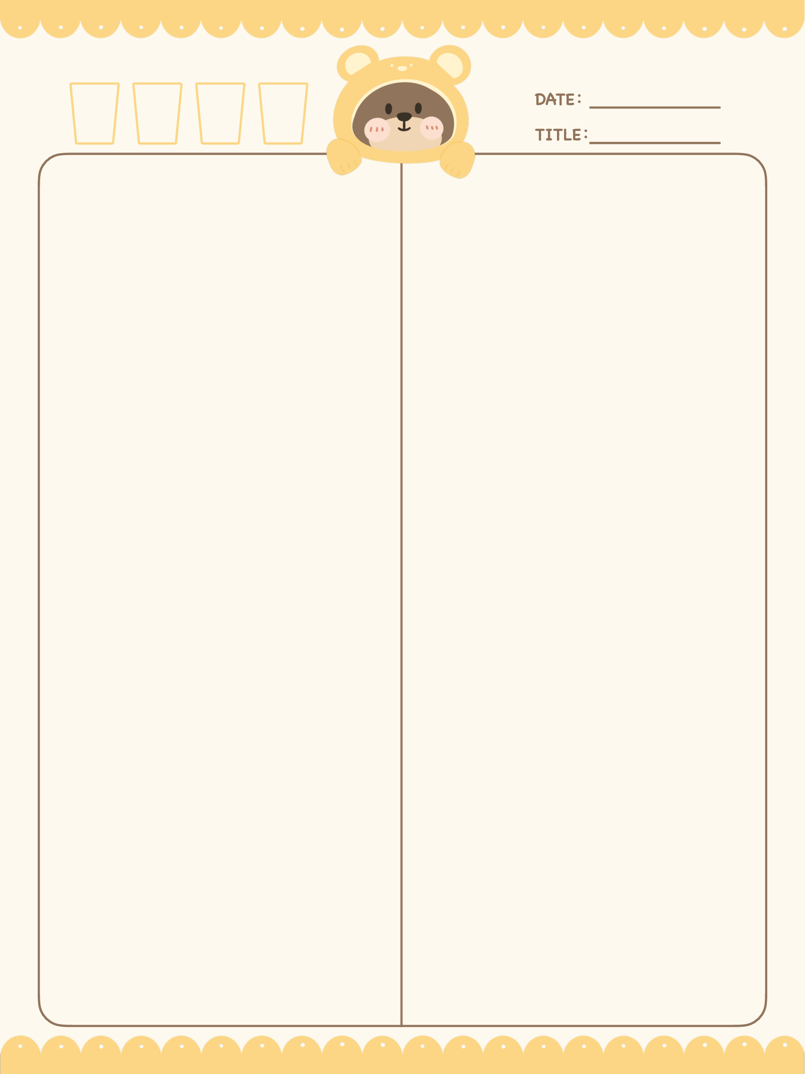 小熊花边蛋糕黄色笔记本（9种内页）.pdf 第5页