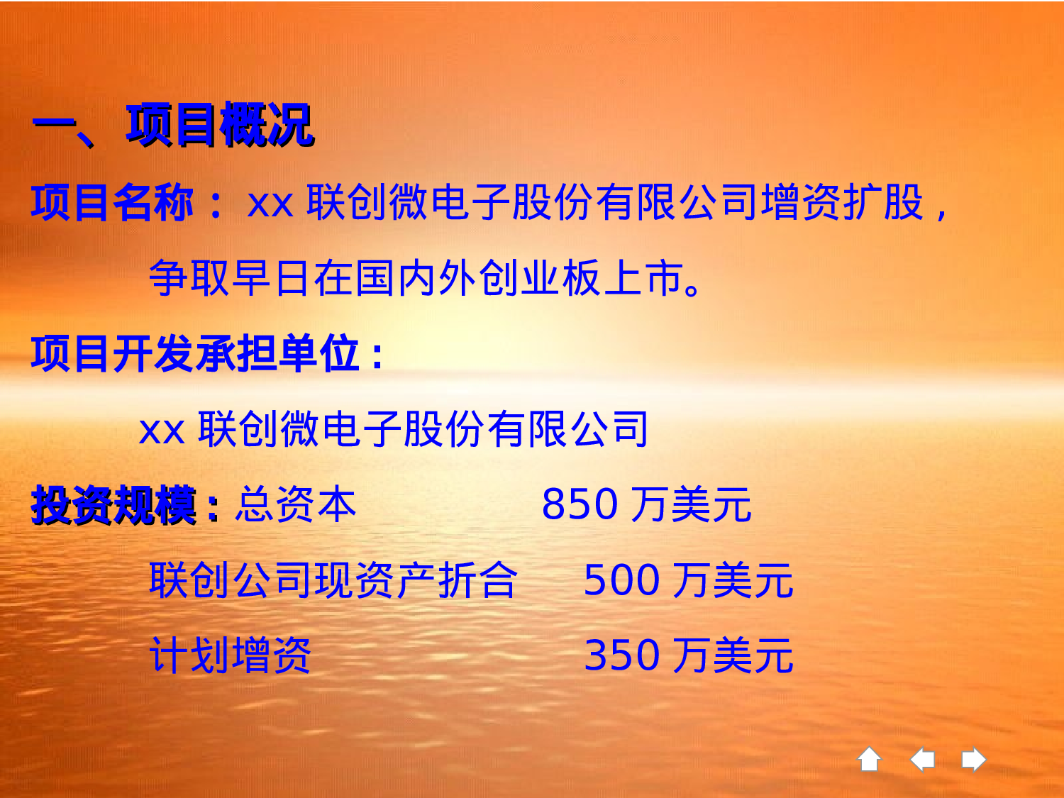 增资扩股商业计划书.ppt 第3页