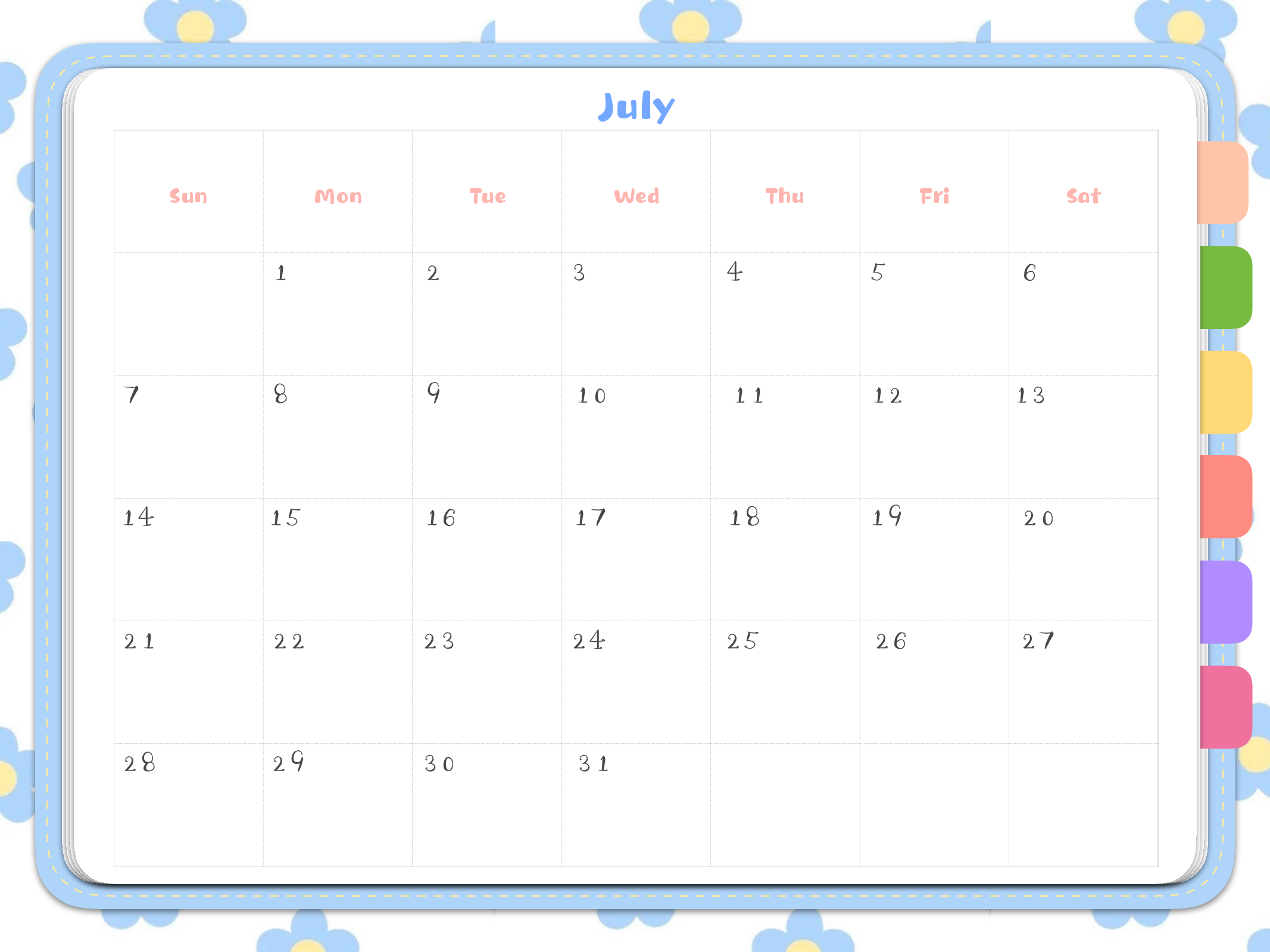 蓝色花花打卡本.pdf 第2页