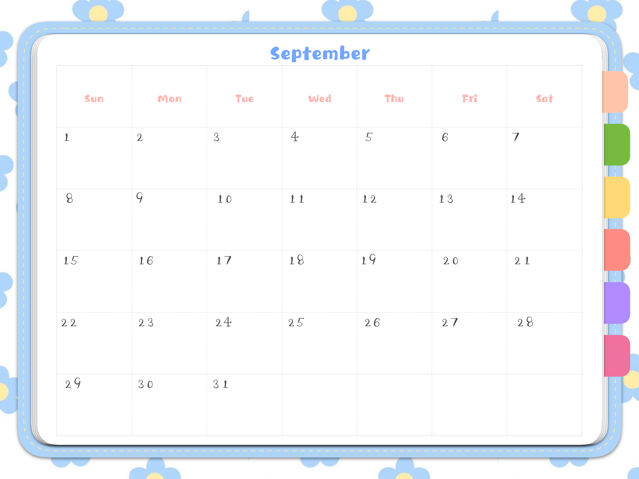 蓝色花花打卡本.pdf 第4页