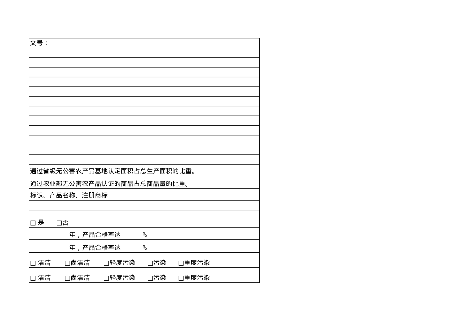 无公害农产品基地创建县基本情况表.xls 第5页