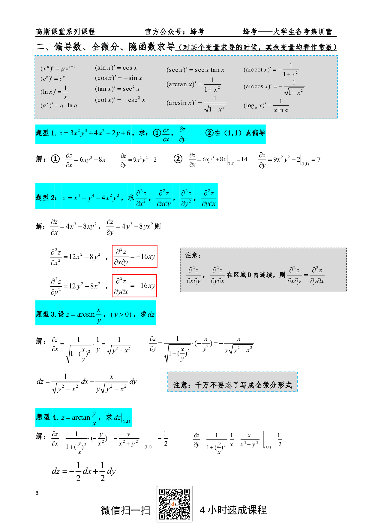 《高数下》讲义笔记【高斯课堂】.pdf 第3页