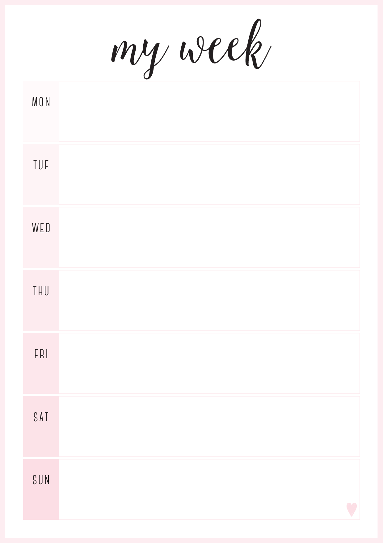 BLUSH - MY WEEK - PORTRAIT - A4.pdf 第1页