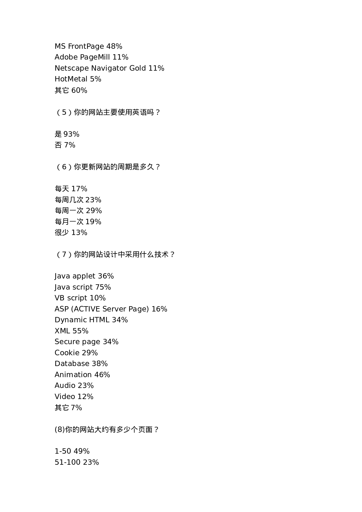 调查报告：网站设计战略.doc 第6页