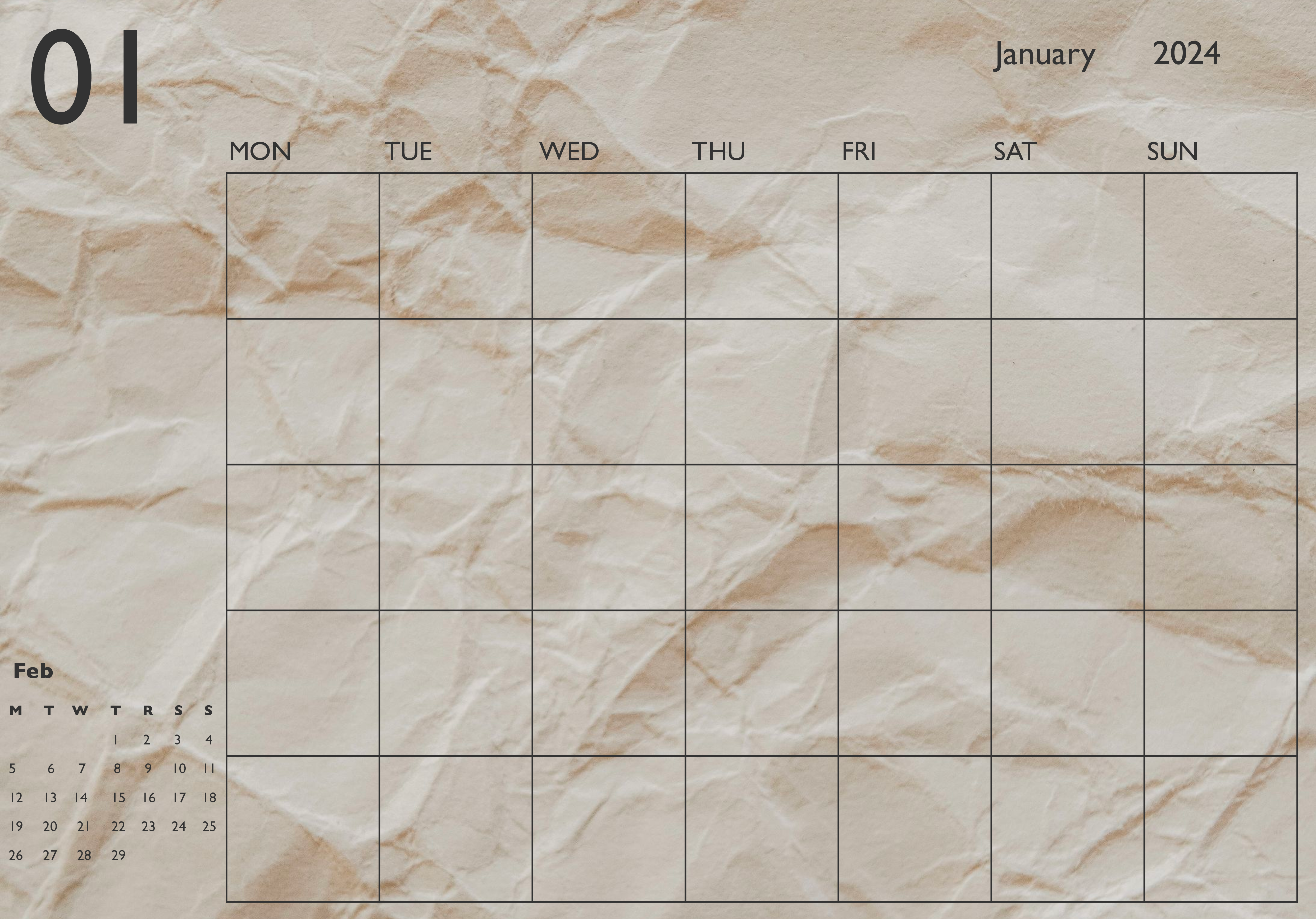 2024年月历横版多彩纸张.pdf 第3页